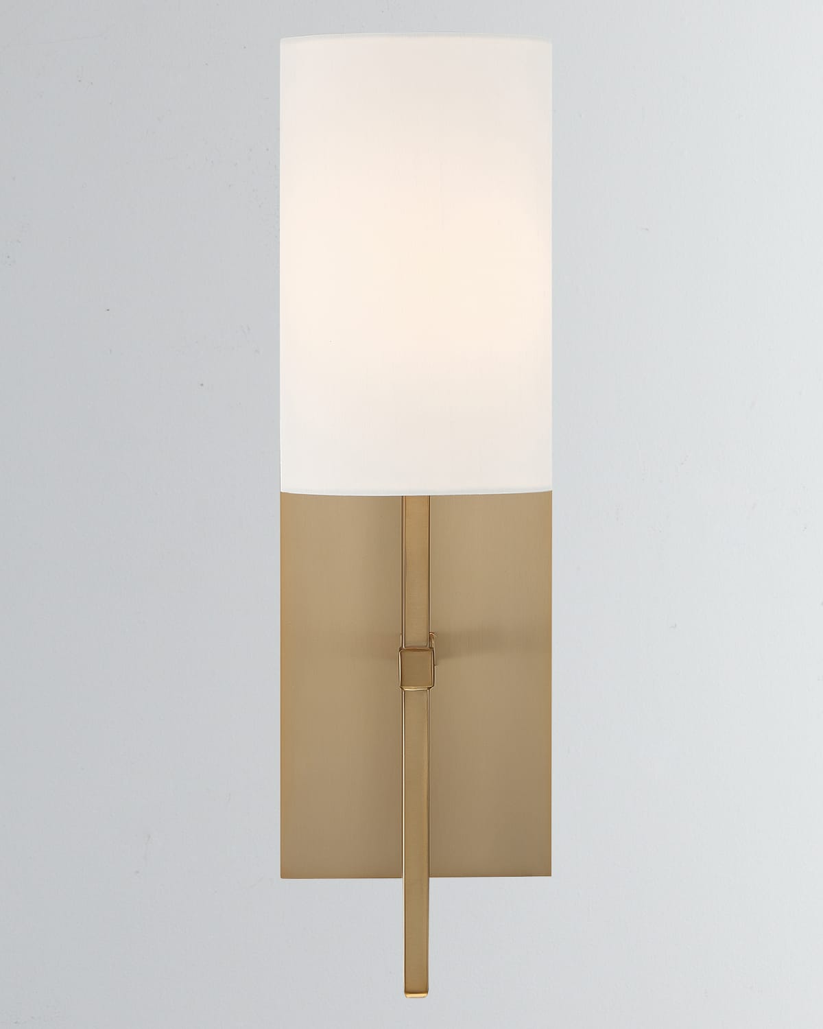 John-Richard Collection Acrylic & Brass Single Light Wall