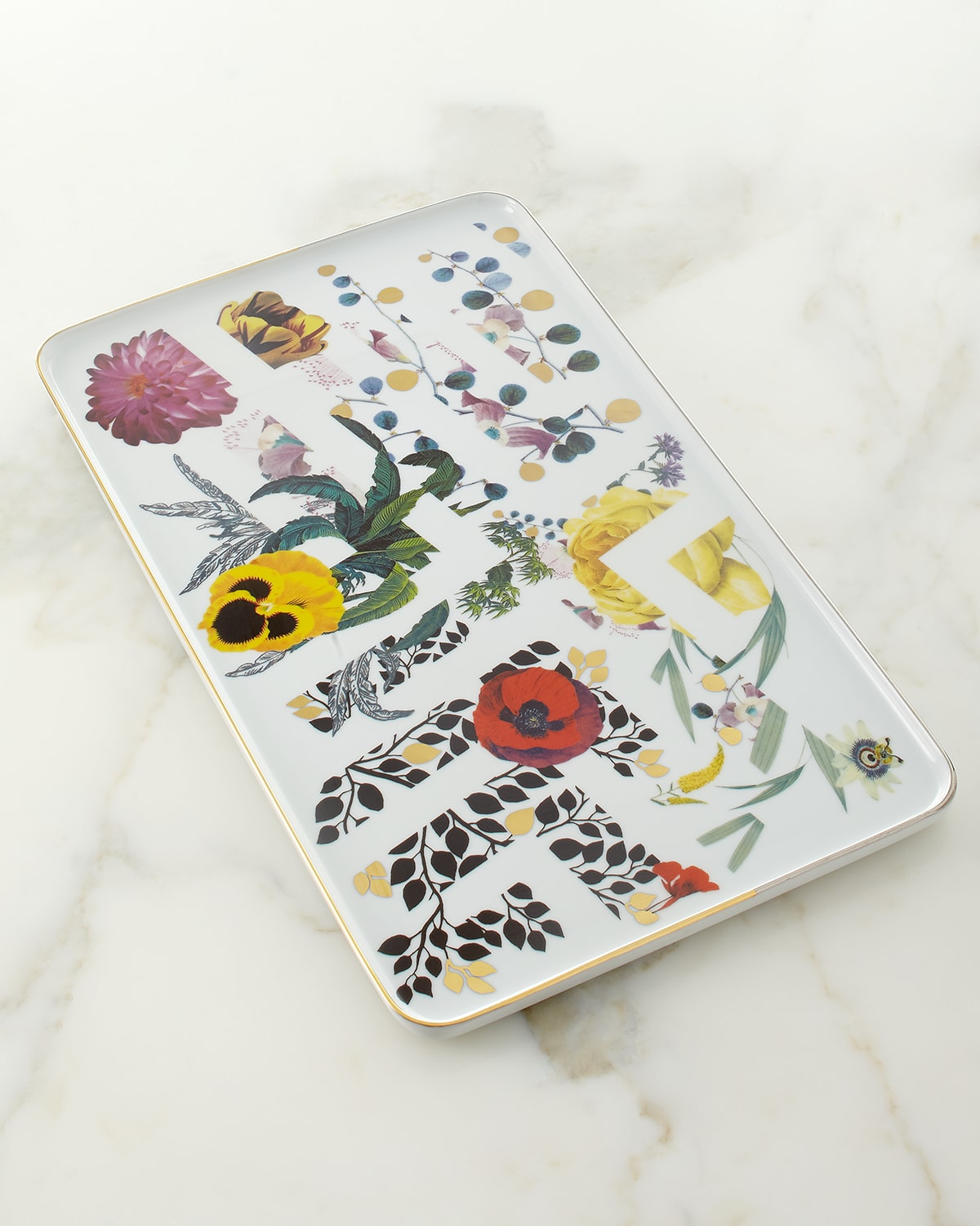 Christian LaCroix X Vista Alegre Butterfly Parade Small Platter Horchow