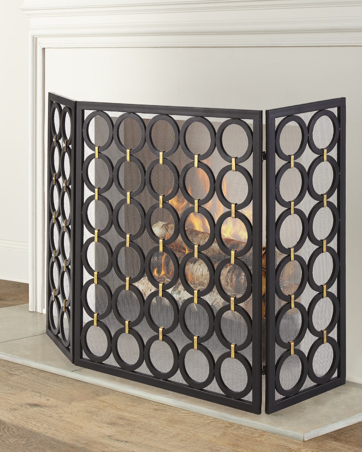 Layla Fireplace Screen Horchow
