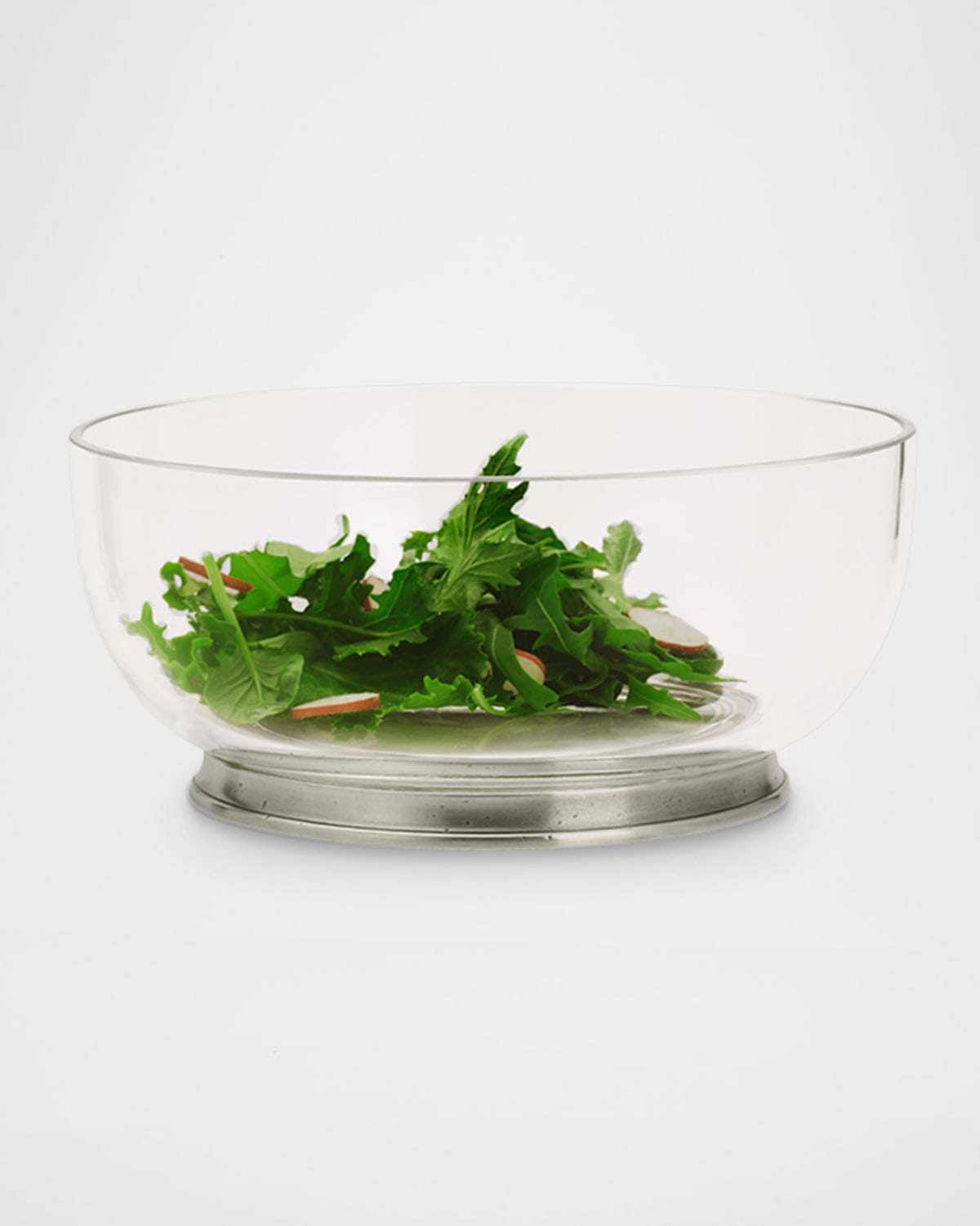 Copper Mixing Bowl with Hand-Engraved Leaves 11.8 x 6