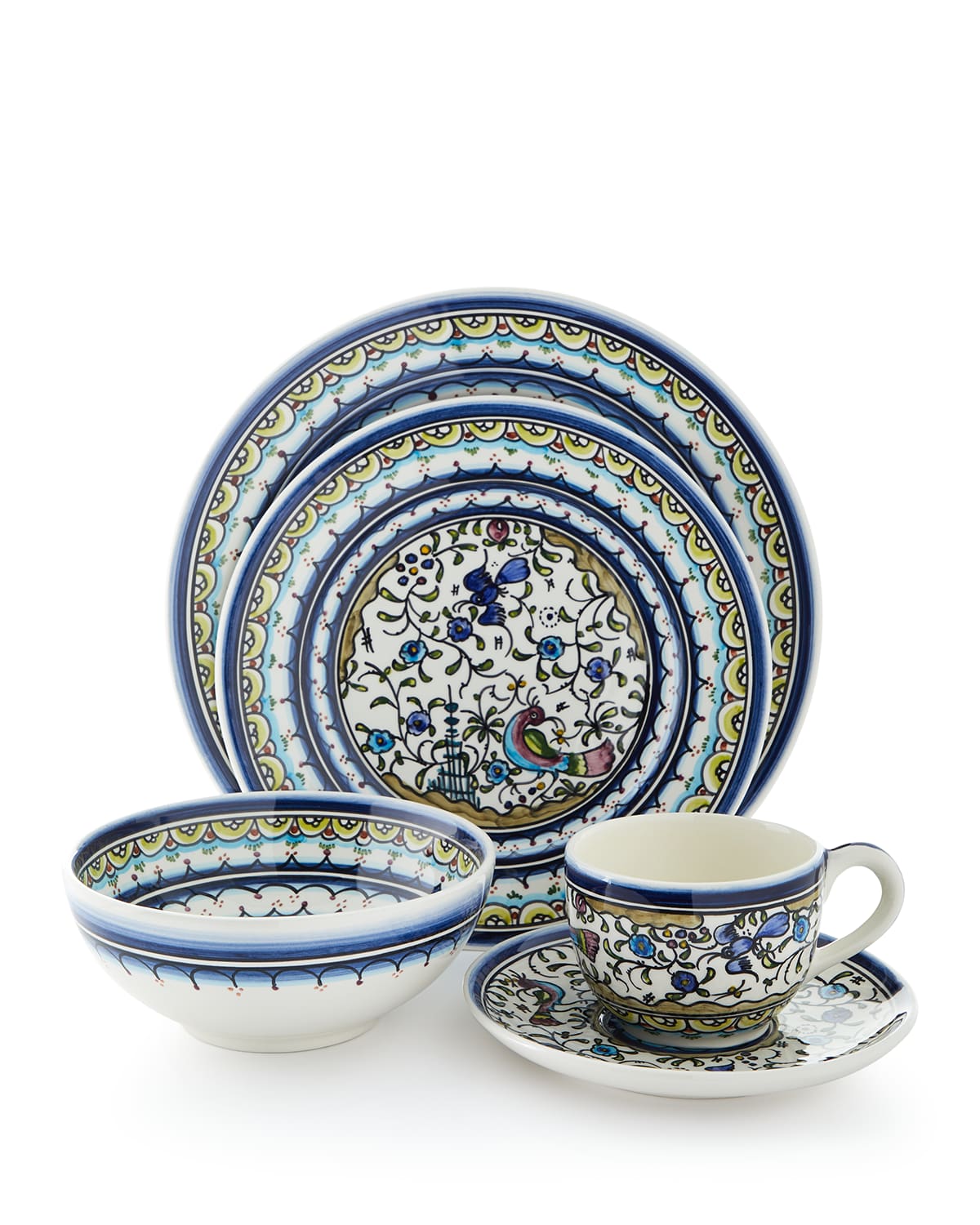 Portuguese shop pottery dinnerware