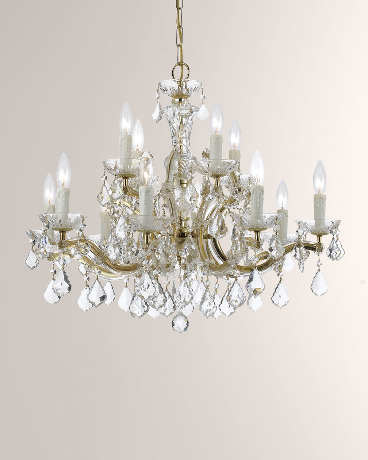 Metal Chain Chandelier | horchow.com