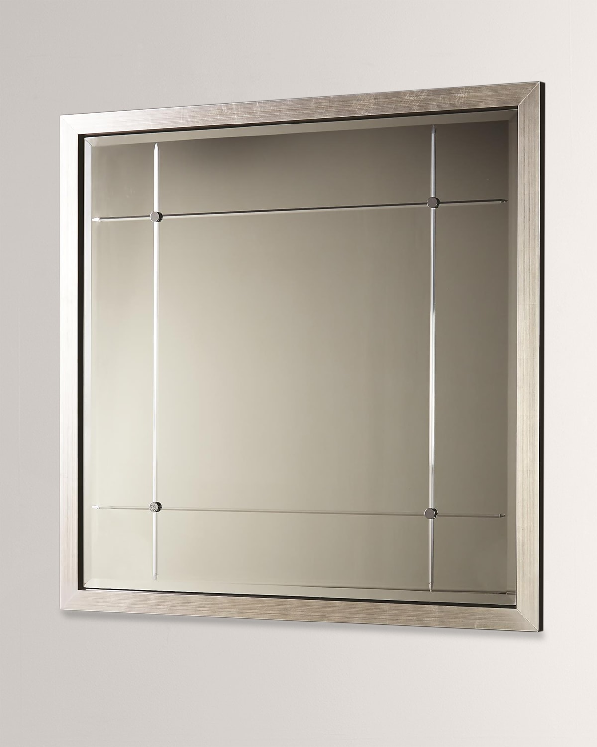 Gorbon White Wall Mirror Horchow
