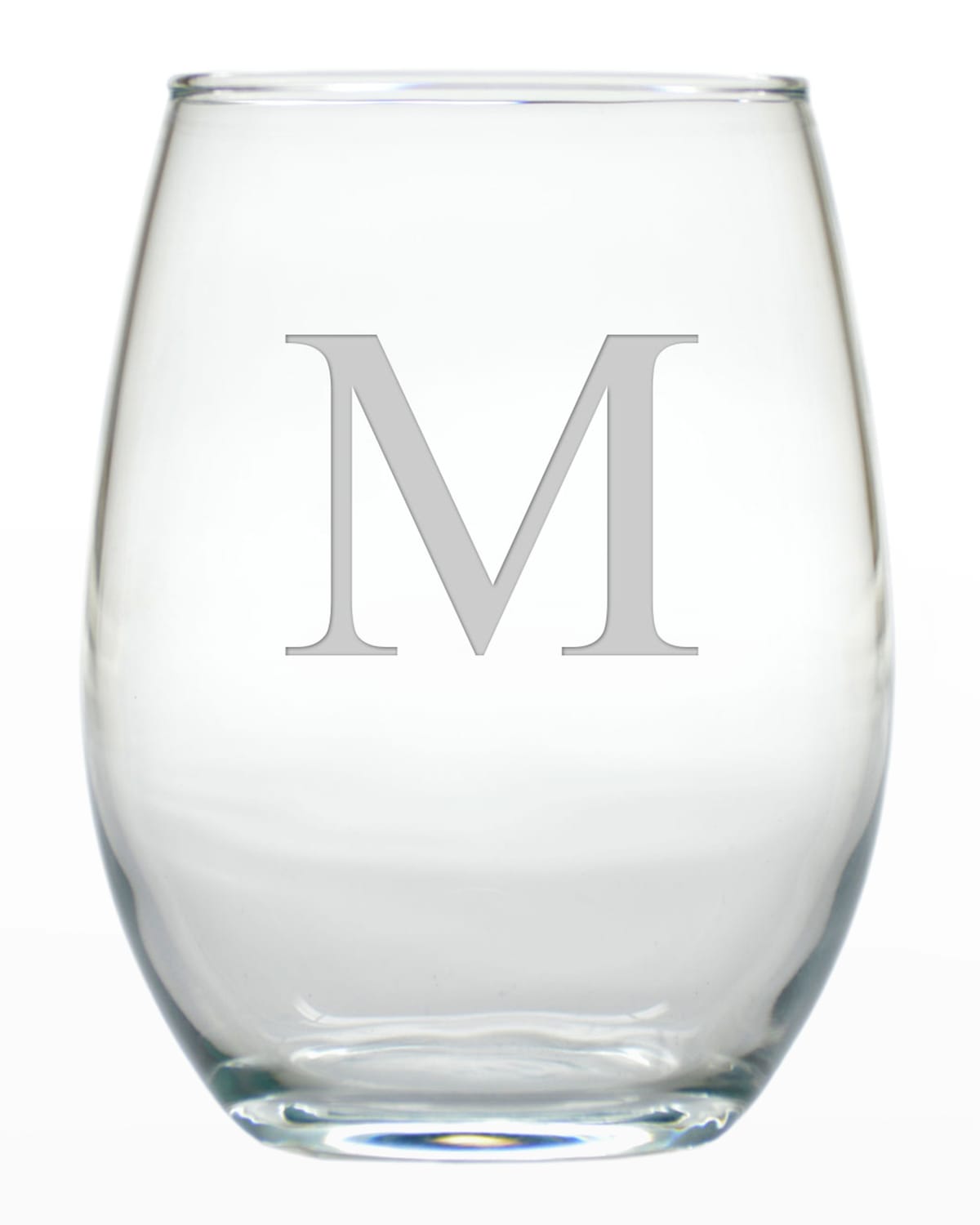 Etched Ford 11.5oz Stemless Wine Glasses, Set/4