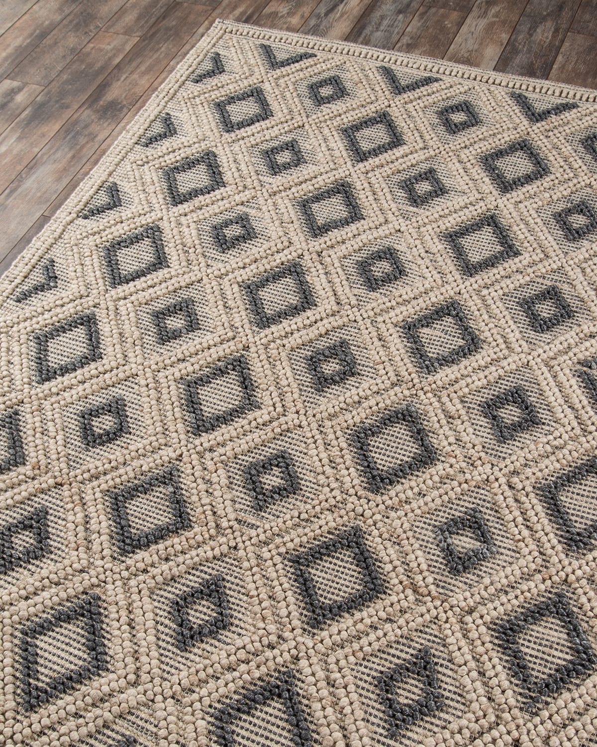 Diamond Pattern Rug