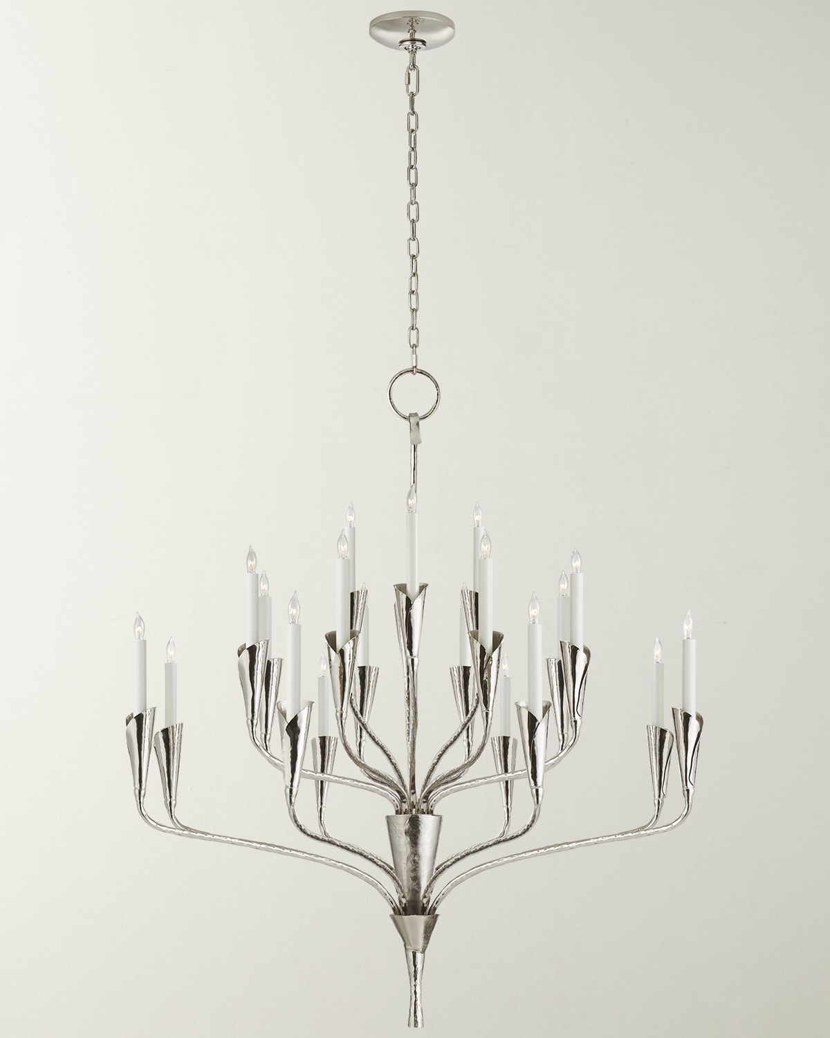 Chapman & Myers Reagan Medium Chandelier in Brass by Visual Comfort  Signature at Destination Lighting