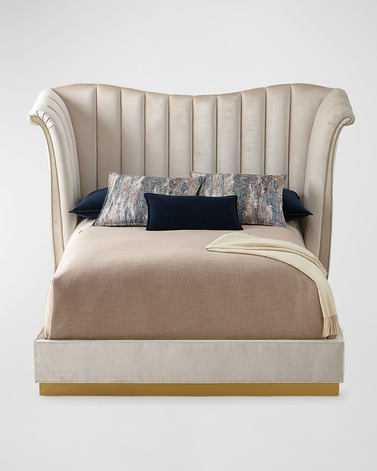 Wood California King Bed