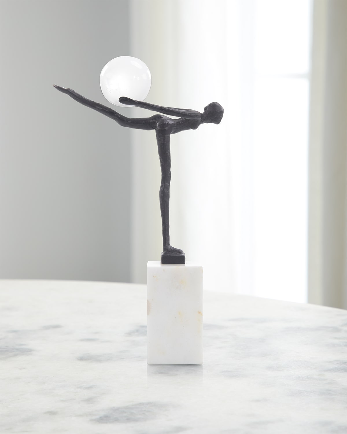 JohnRichard Collection Flower & Hummingbird Sculpture Horchow