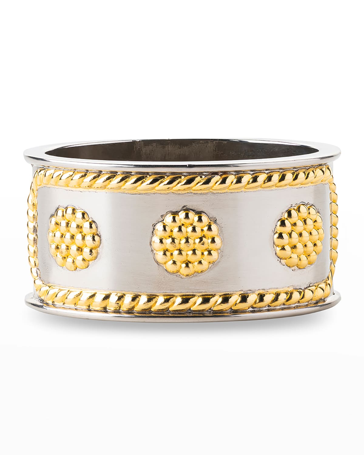 Juliska Puro Napkin Ring Gold Horchow