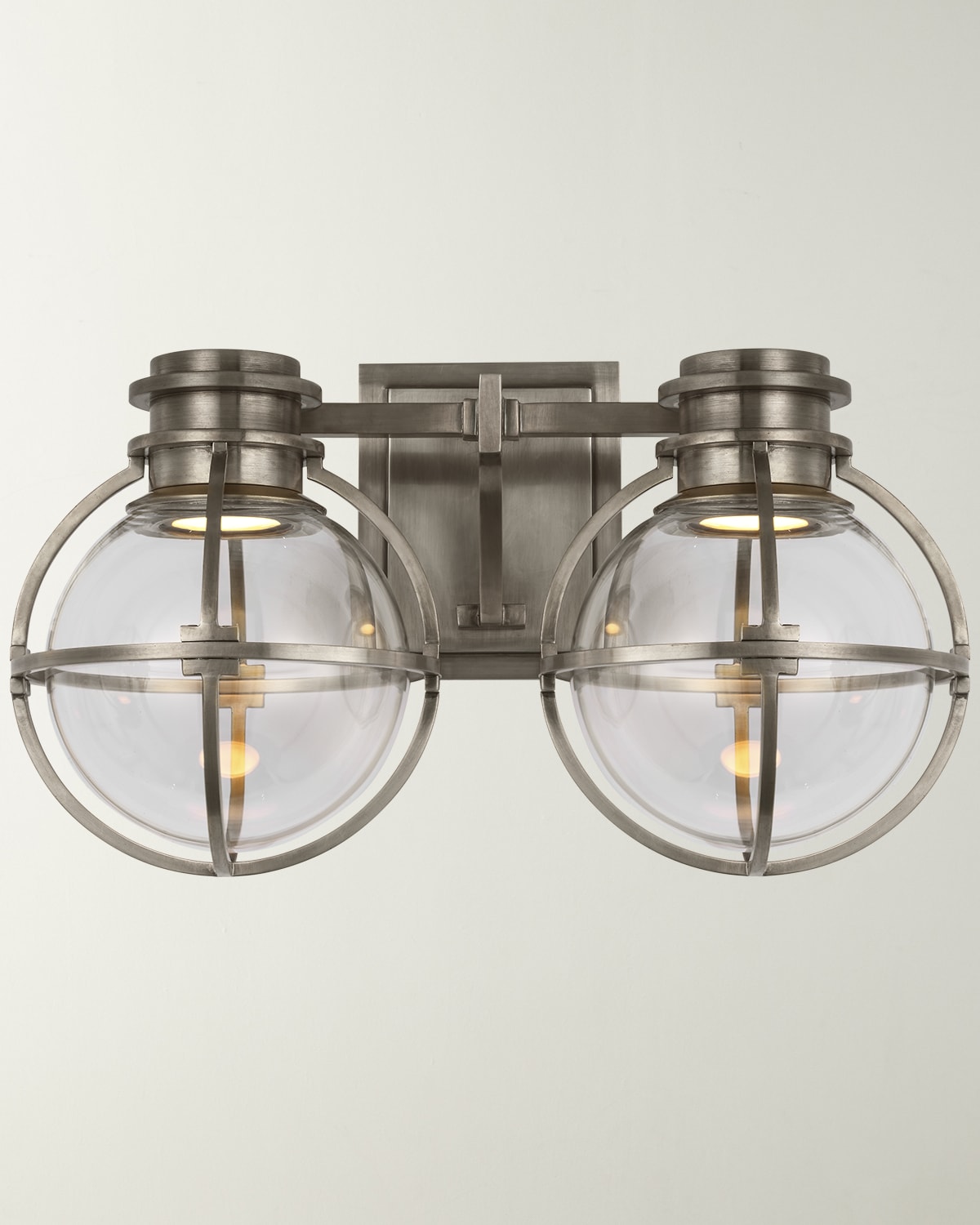 Chapman & Myers (E.F. Chapman) Ruhlmann Double Sconce