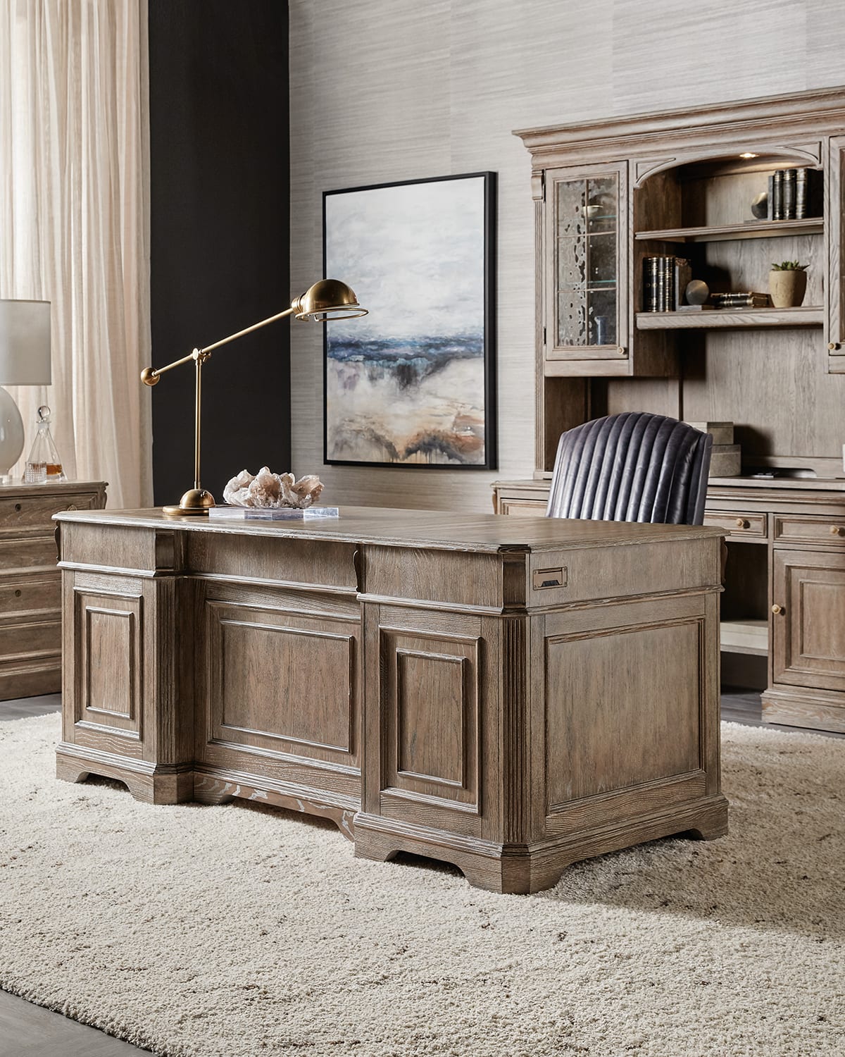 Hardwood Home Office Furniture | Horchow.com