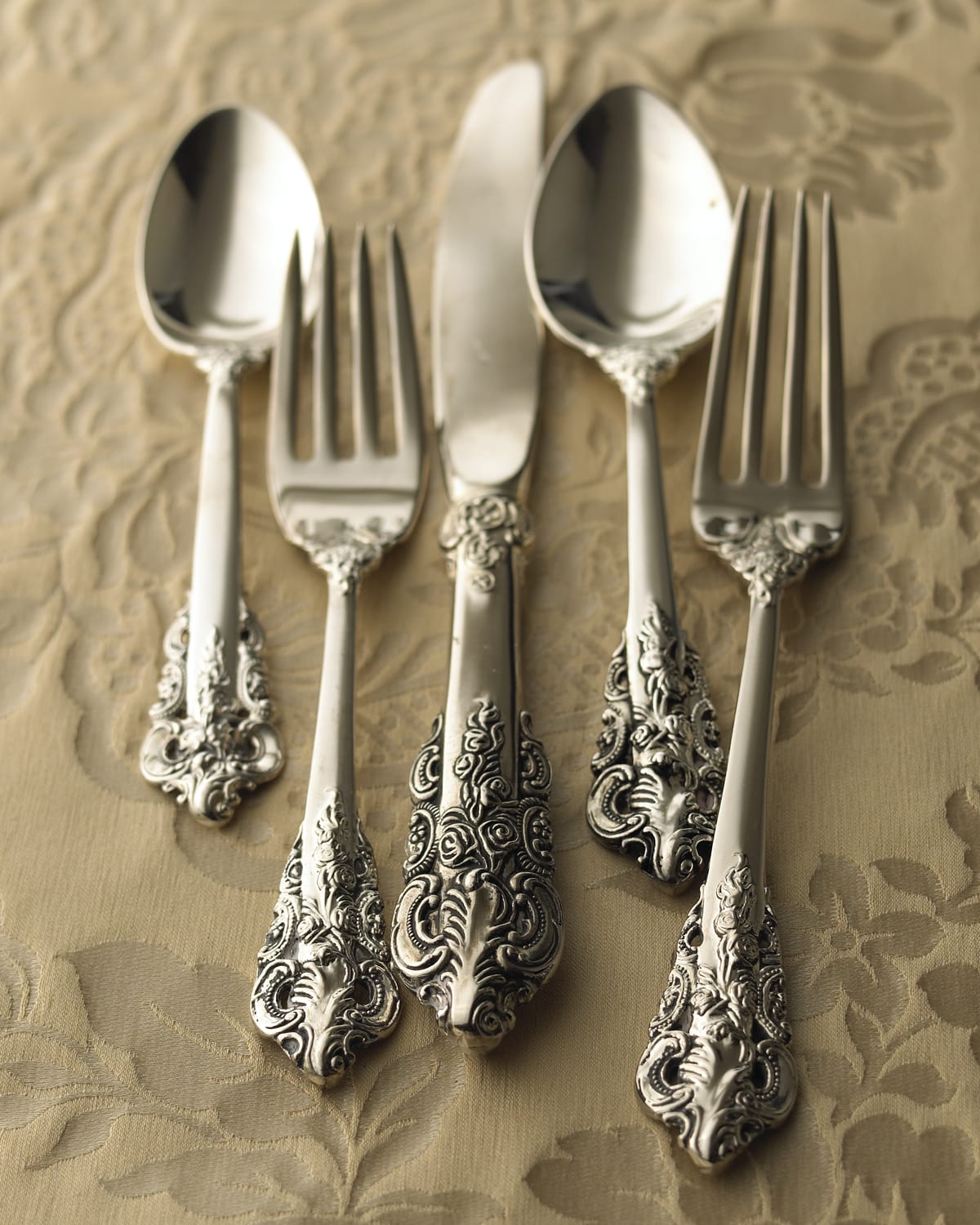 Godinger 45-Piece Pineapple Flatware | Horchow