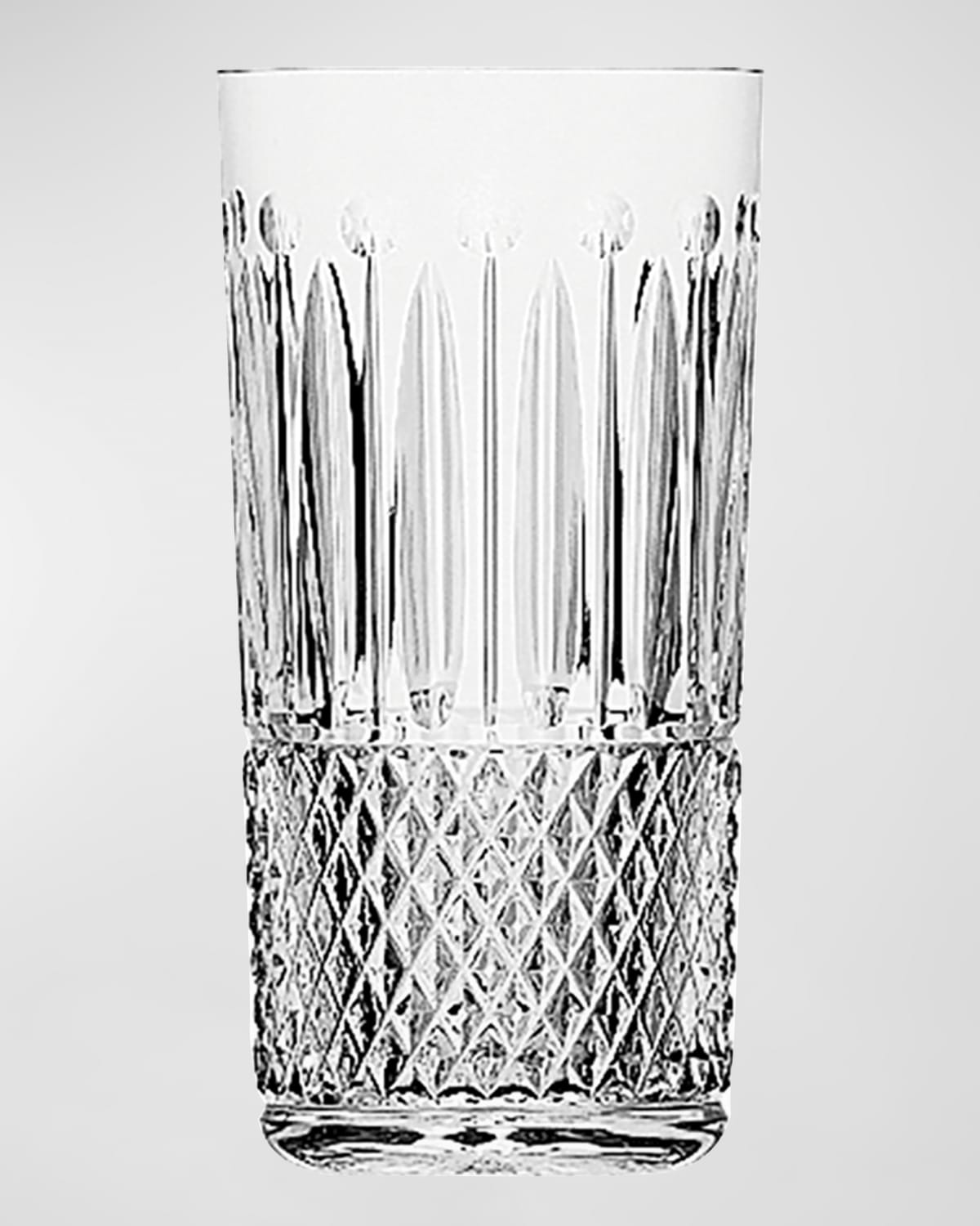 Waterford Crystal Irish Lace Crystal Double Old-Fashioned Glasses