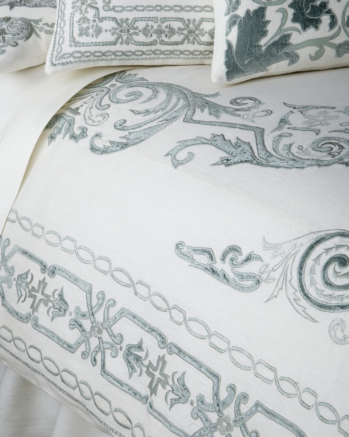 Callisto Home Kennedy Floral Print Queen Duvet Horchow