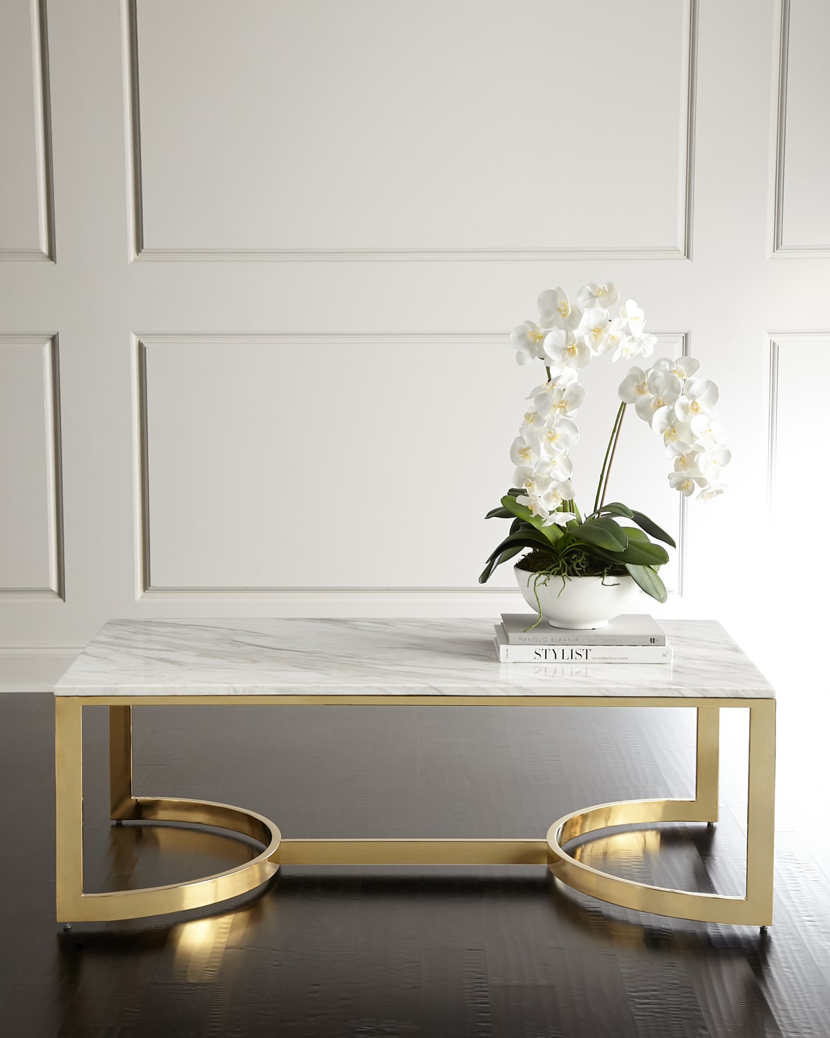 White Marble Coffee Table