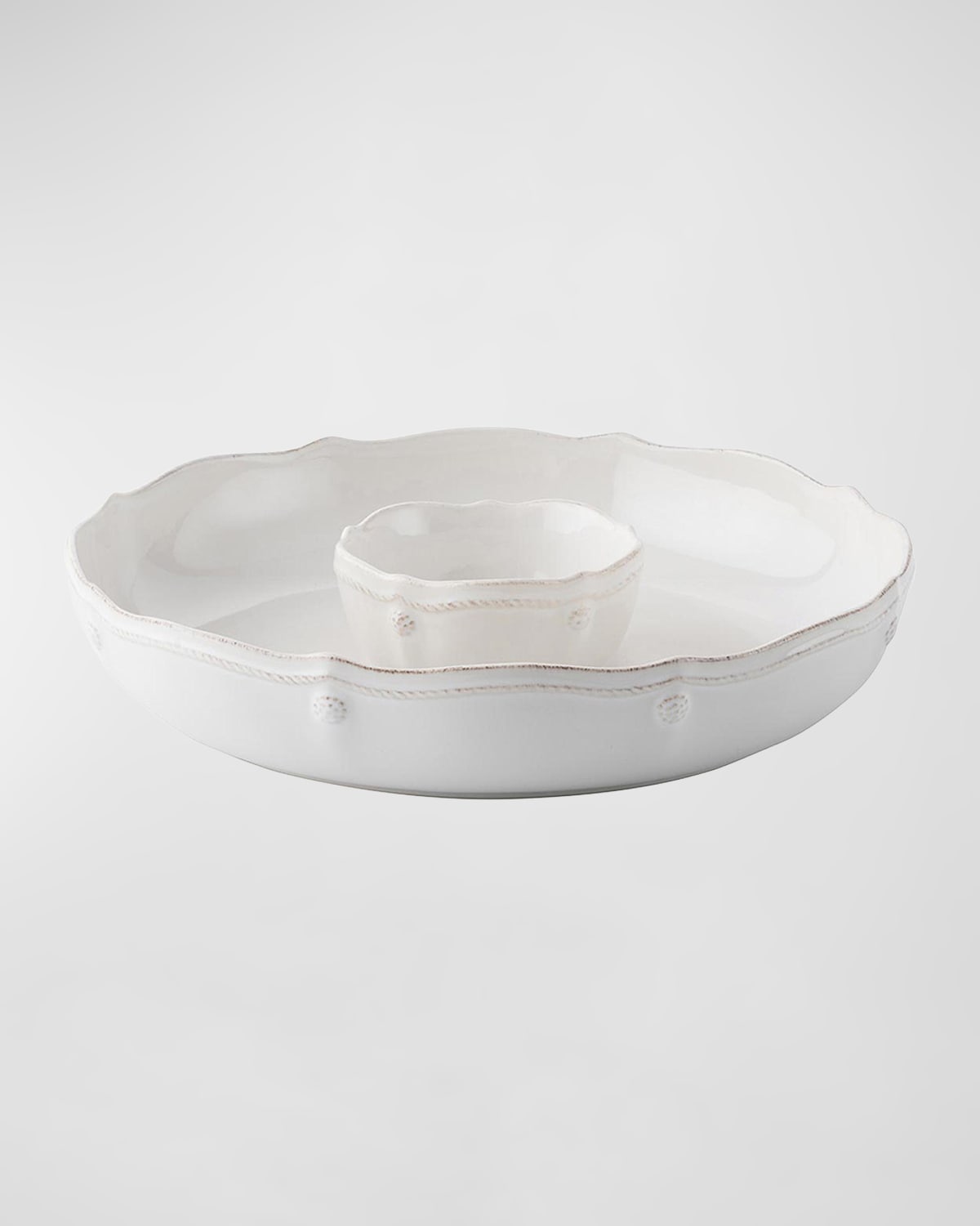 Juliska Puro Chip and Dip Whitewash Horchow