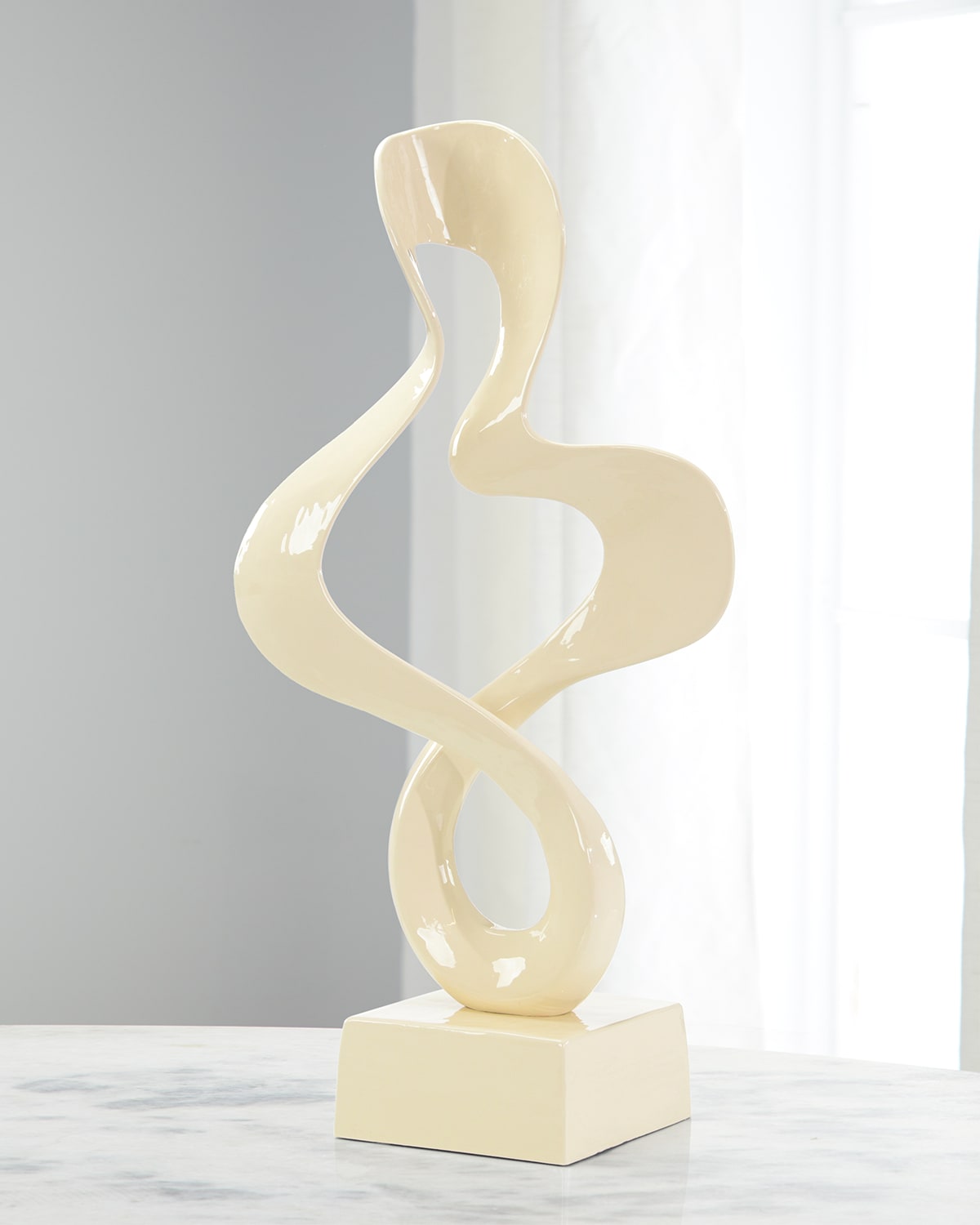 JohnRichard Collection "Ripple in Warm Water" Sculpture Horchow