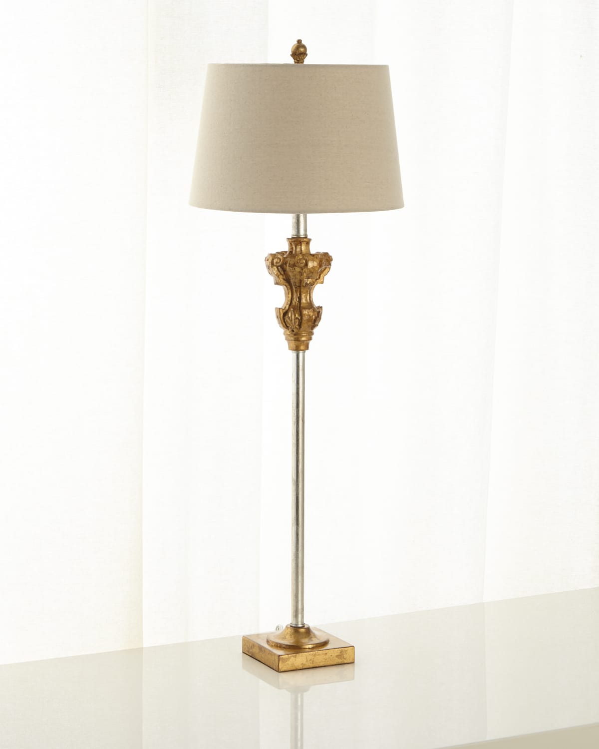 Clove stem deals buffet table lamp