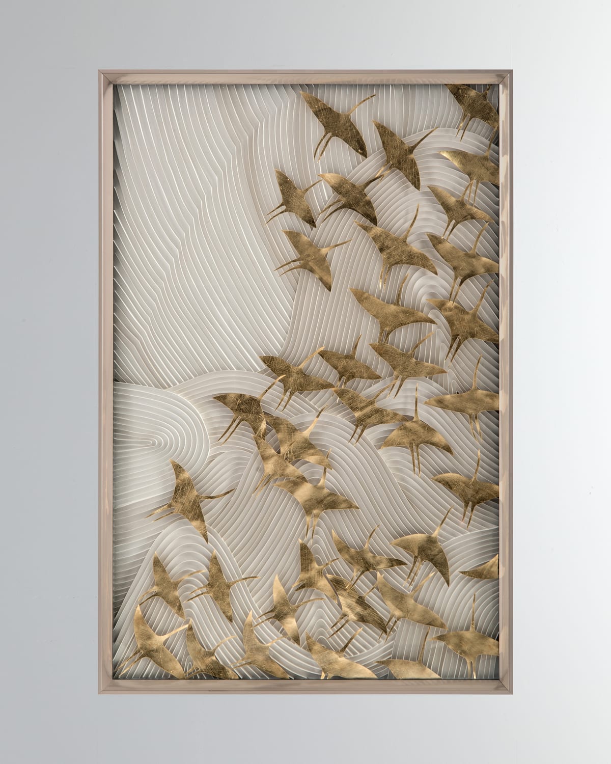 JohnRichard Collection "Golden Mist" Wall Art by Bevis Horchow