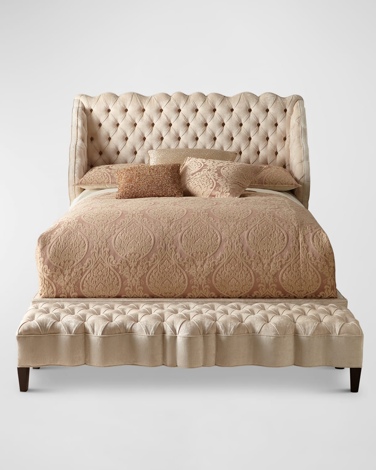 Velvet Queen Bed