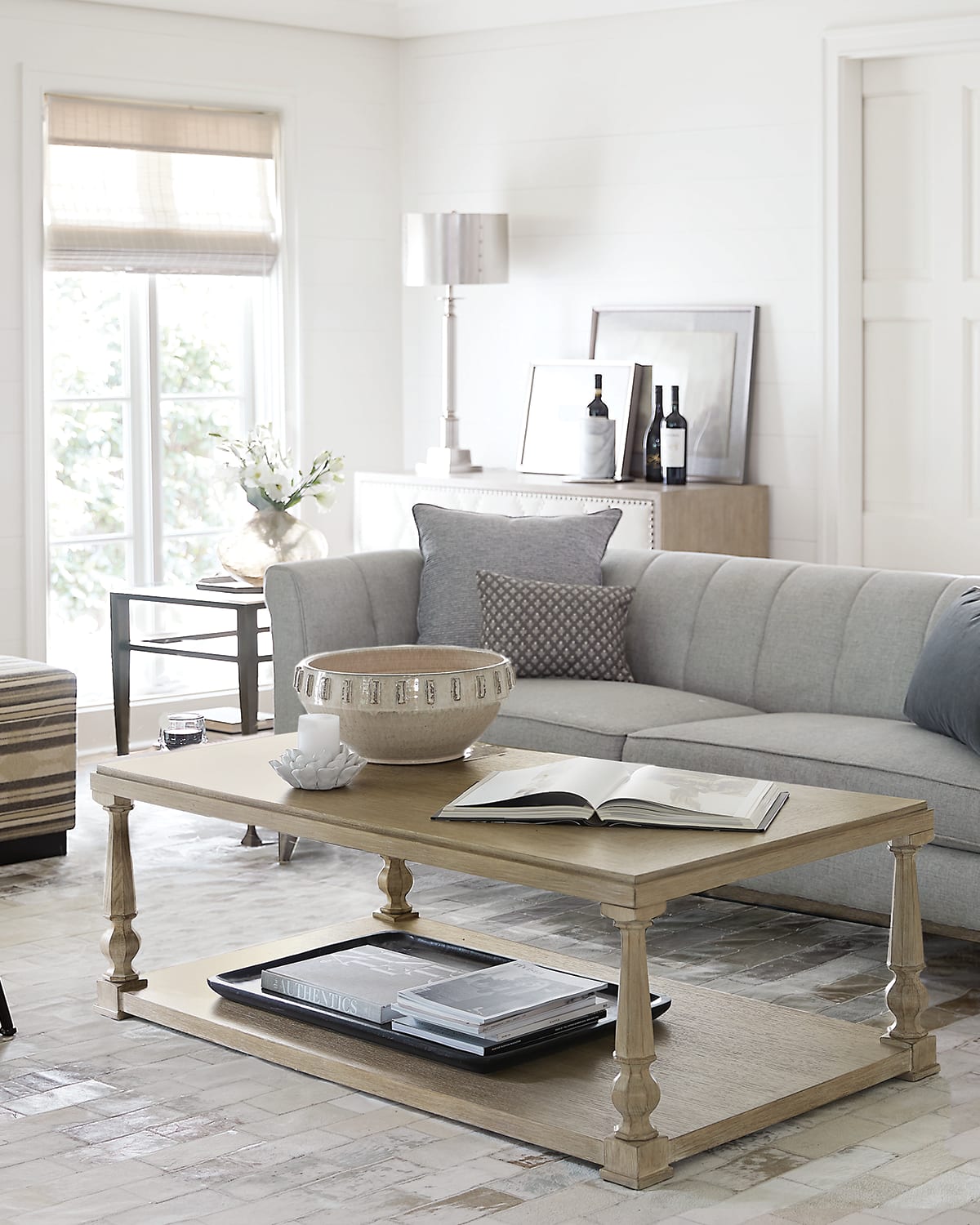 Wood Legs Table | horchow.com