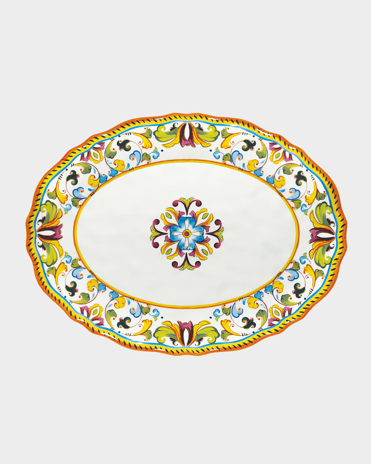 Le Cadeaux XL Melamine Oval Tray