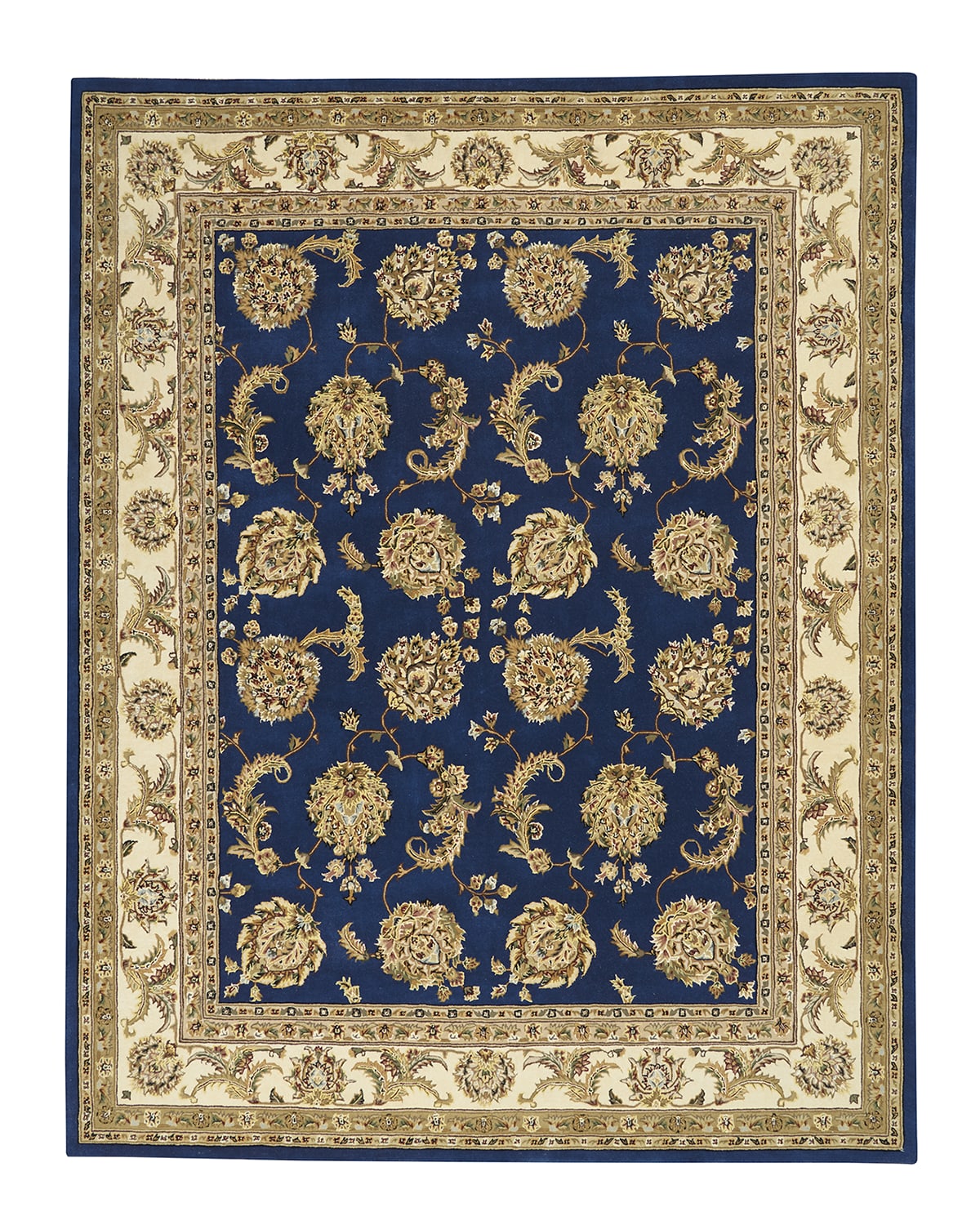 Hand Carved Wool Rug