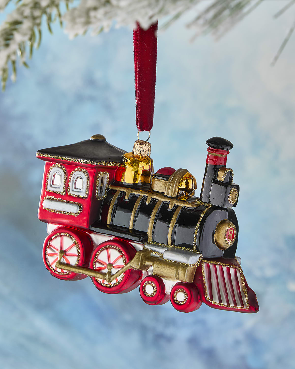 Neiman Marcus Stocking Christmas Ornament Horchow