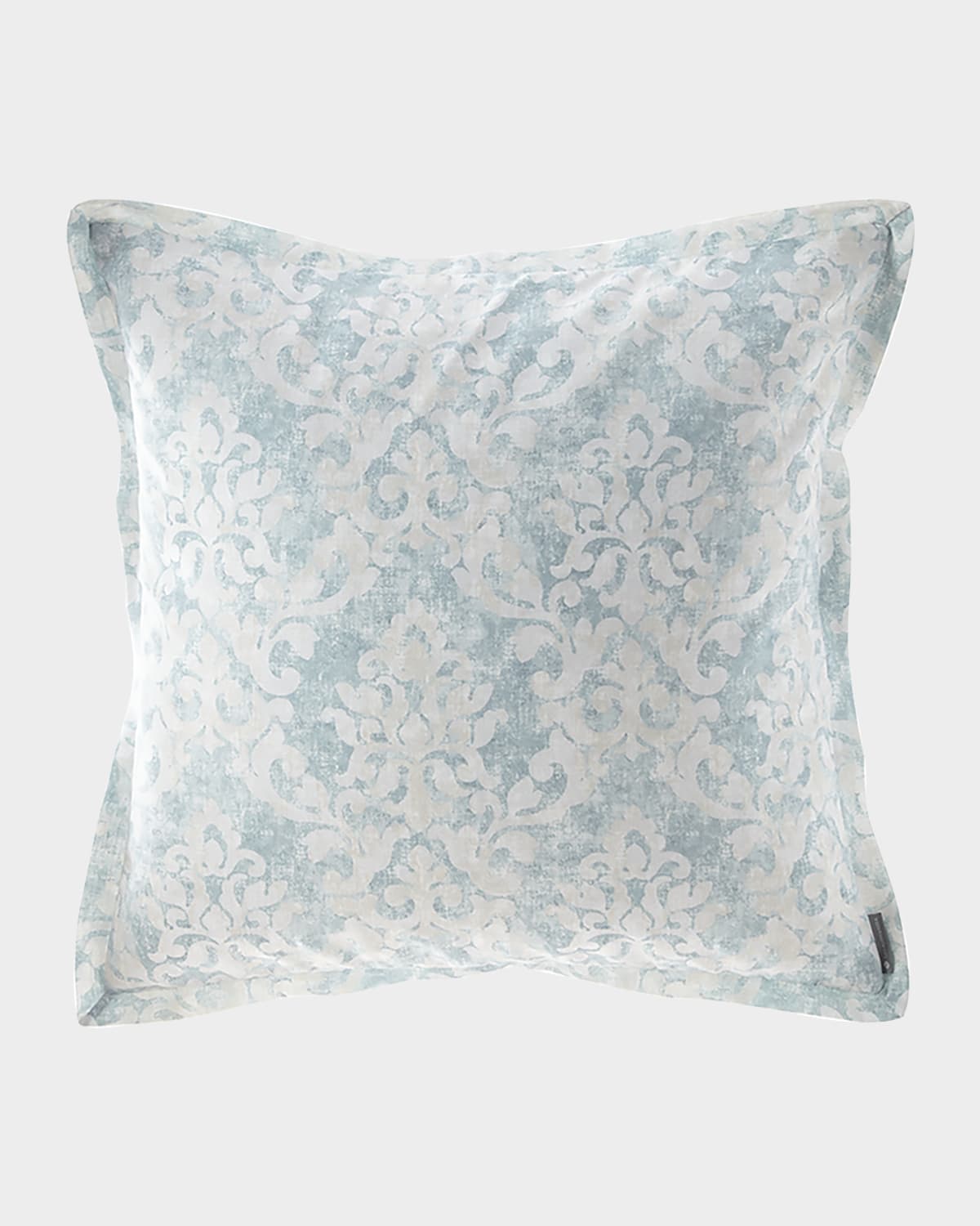 Lili Alessandra Milan King Pillow Spa Faded Damask Venetian Linen 20 x ...