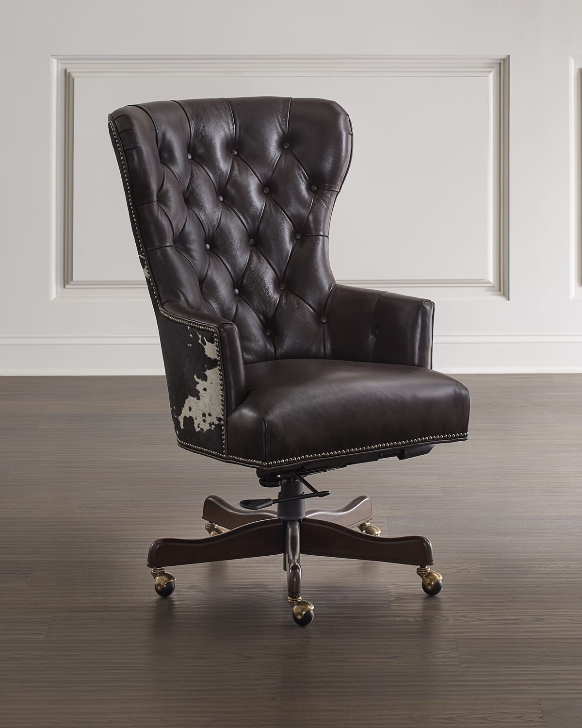 Gideon Upholstered Swivel Desk Chair