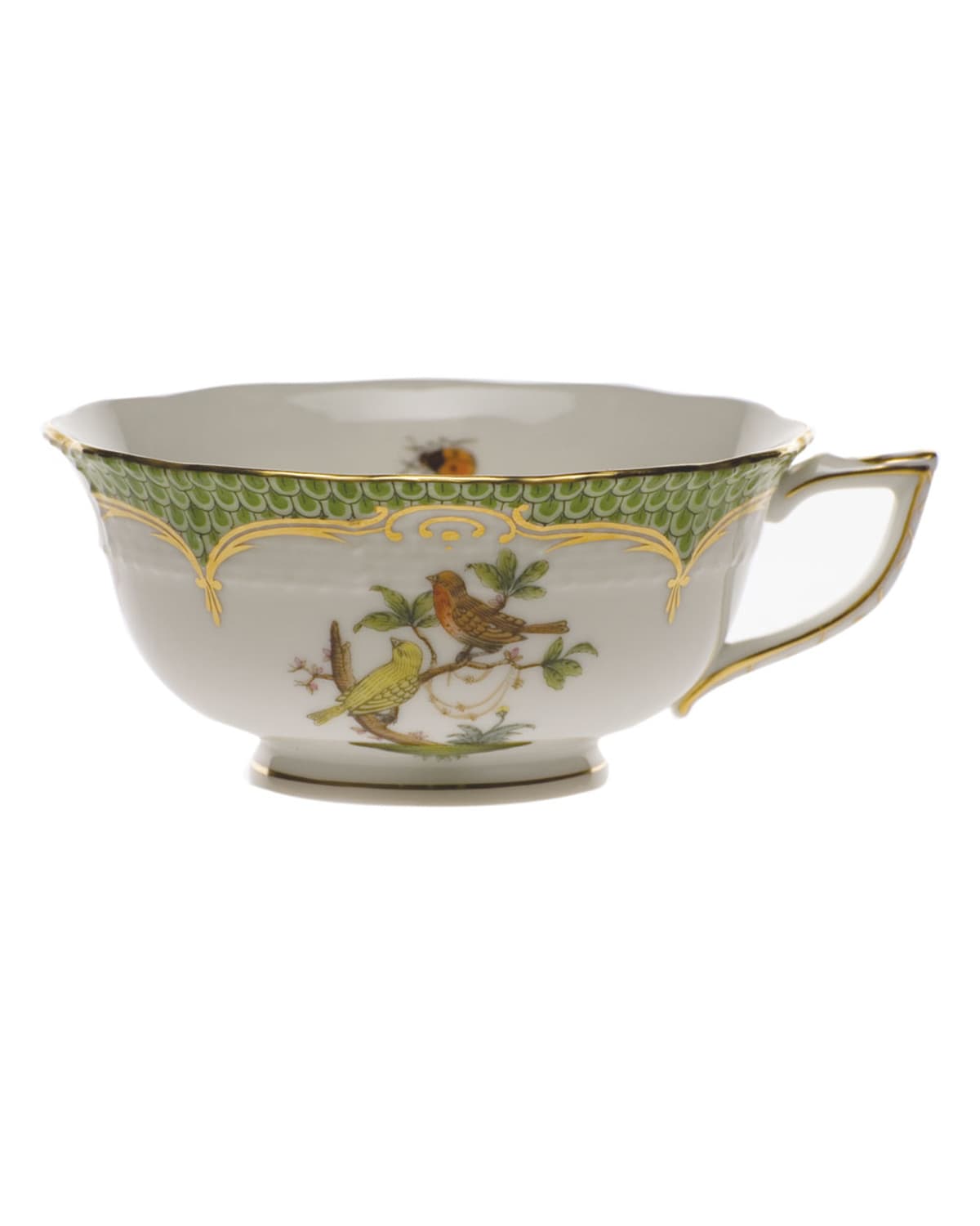Herend Rothschild Bird Green Motif 05 Tea Cup Horchow