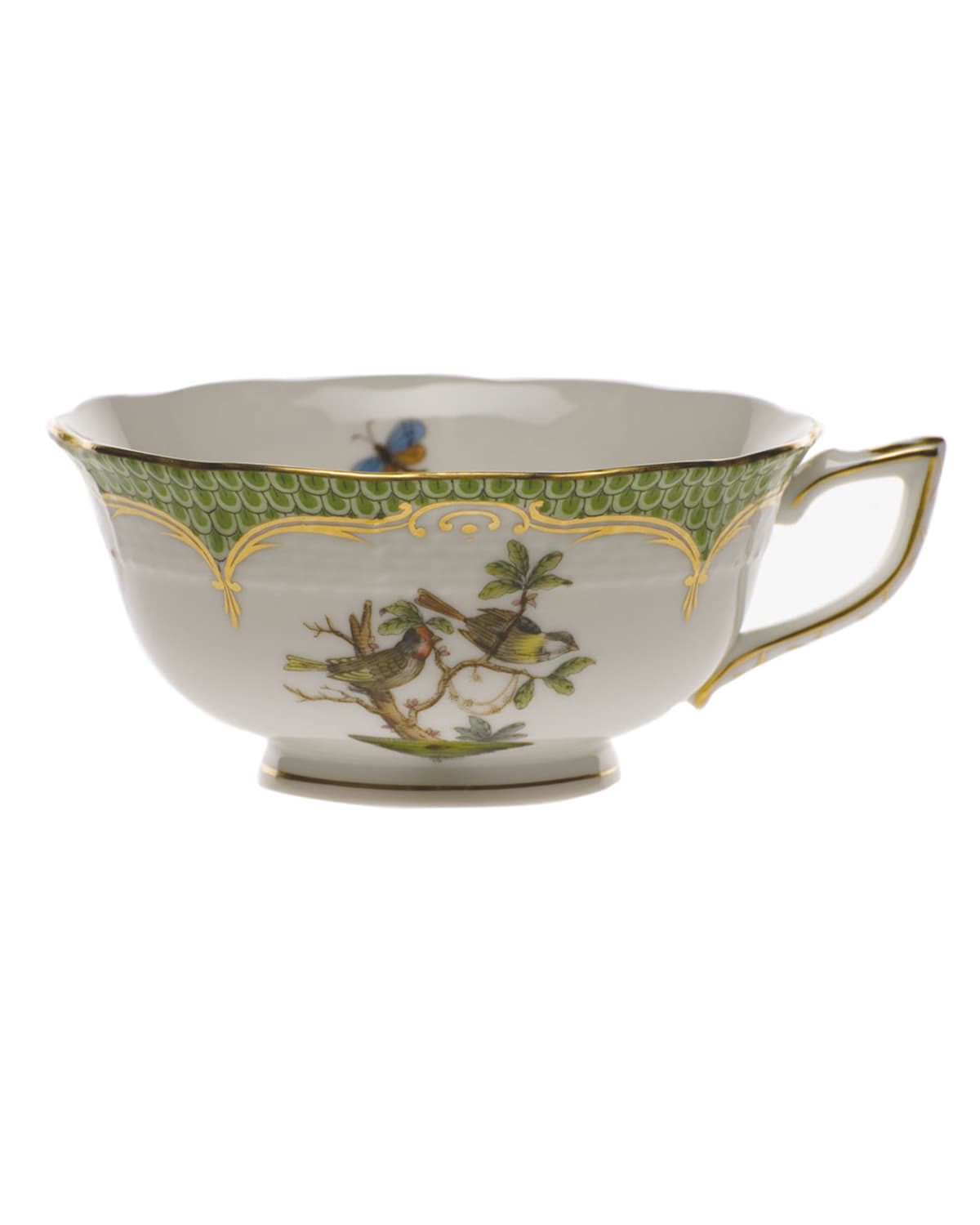 Herend Hungary - Beautiful Cup with Saucer/Herend - hotsell ROTHSCHILD BIRD