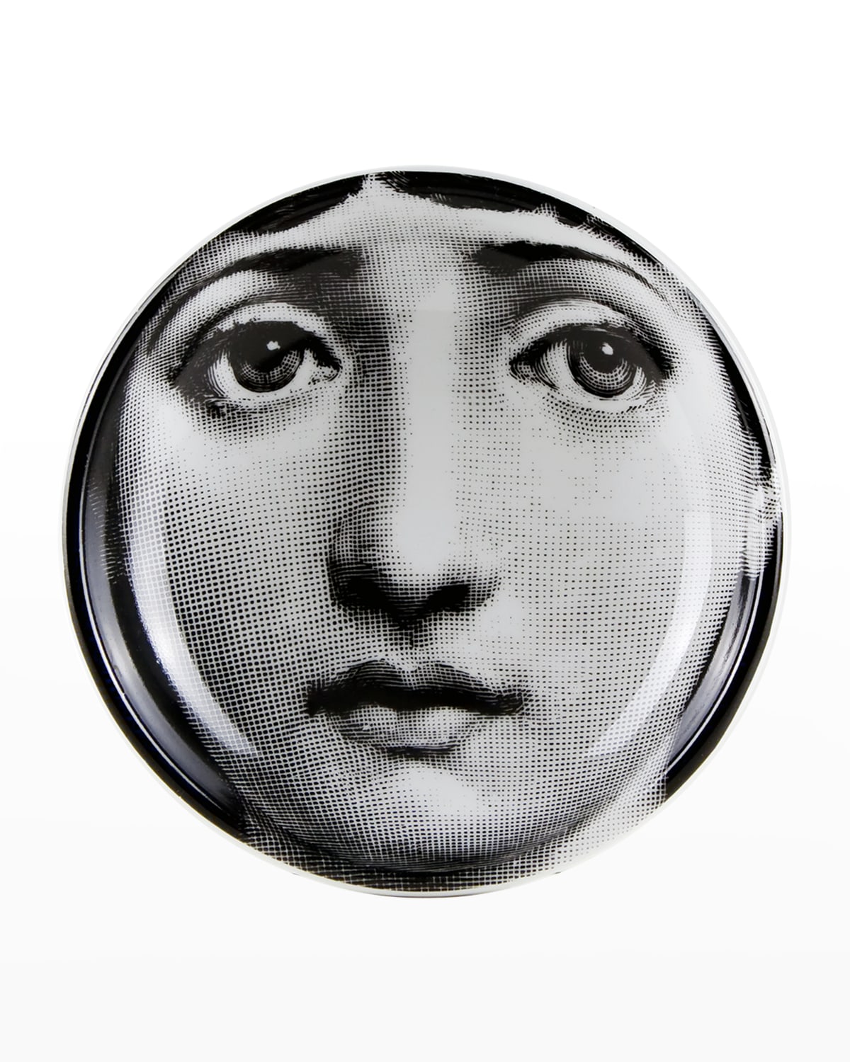 Fornasetti Tema E Variazioni N15 Face in Hand Gold Round Ashtray | Horchow