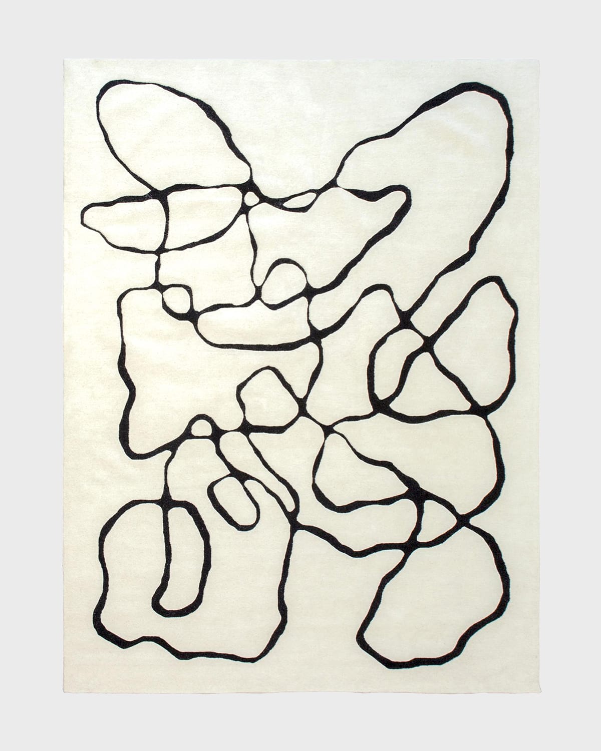 William D. Scott for Global Views Marbleized Rug, 8' x 10' Horchow