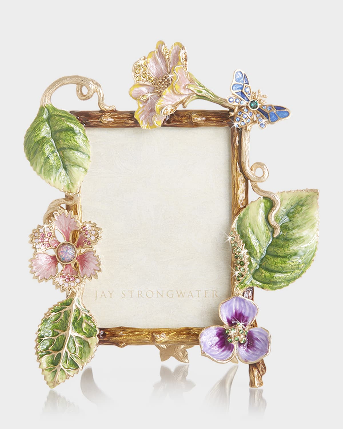 Jay Strongwater Dutch Floral Frame, 5" x 7" Horchow