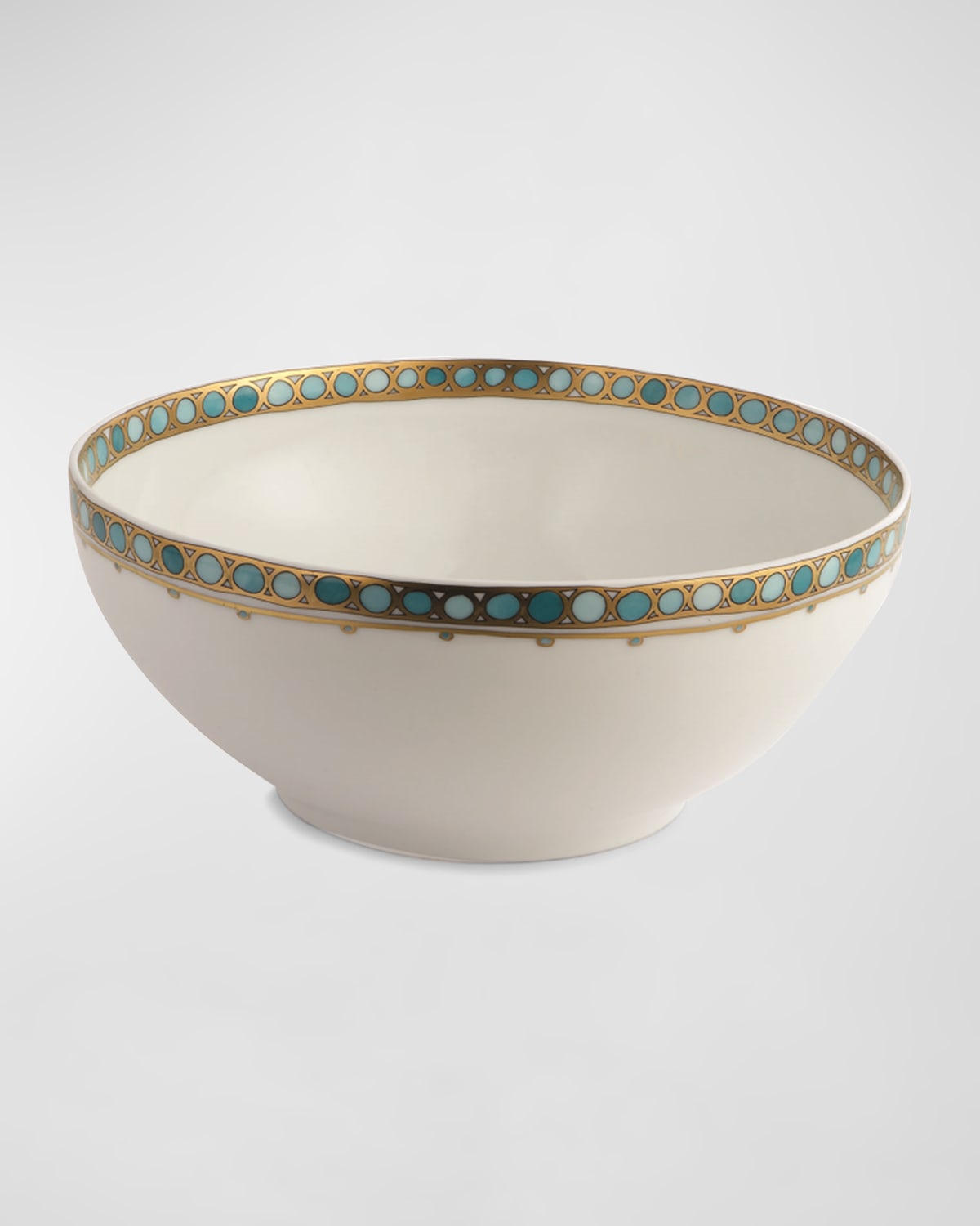 Haviland & Parlon Syracuse Turquoise French Rim Soup Plate Horchow