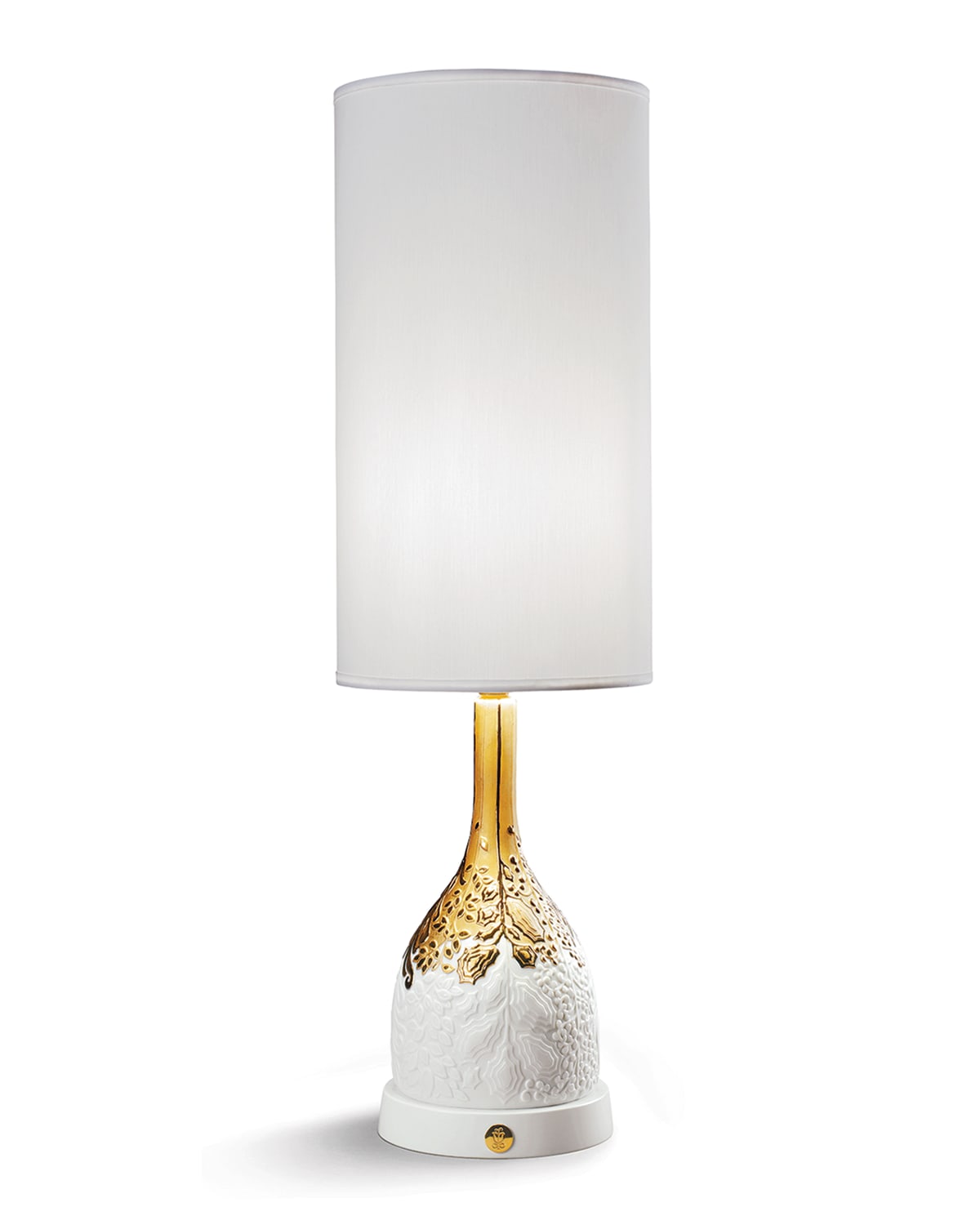 Lladro Belle de Nuit Lithophane Lamp, Gold | Horchow