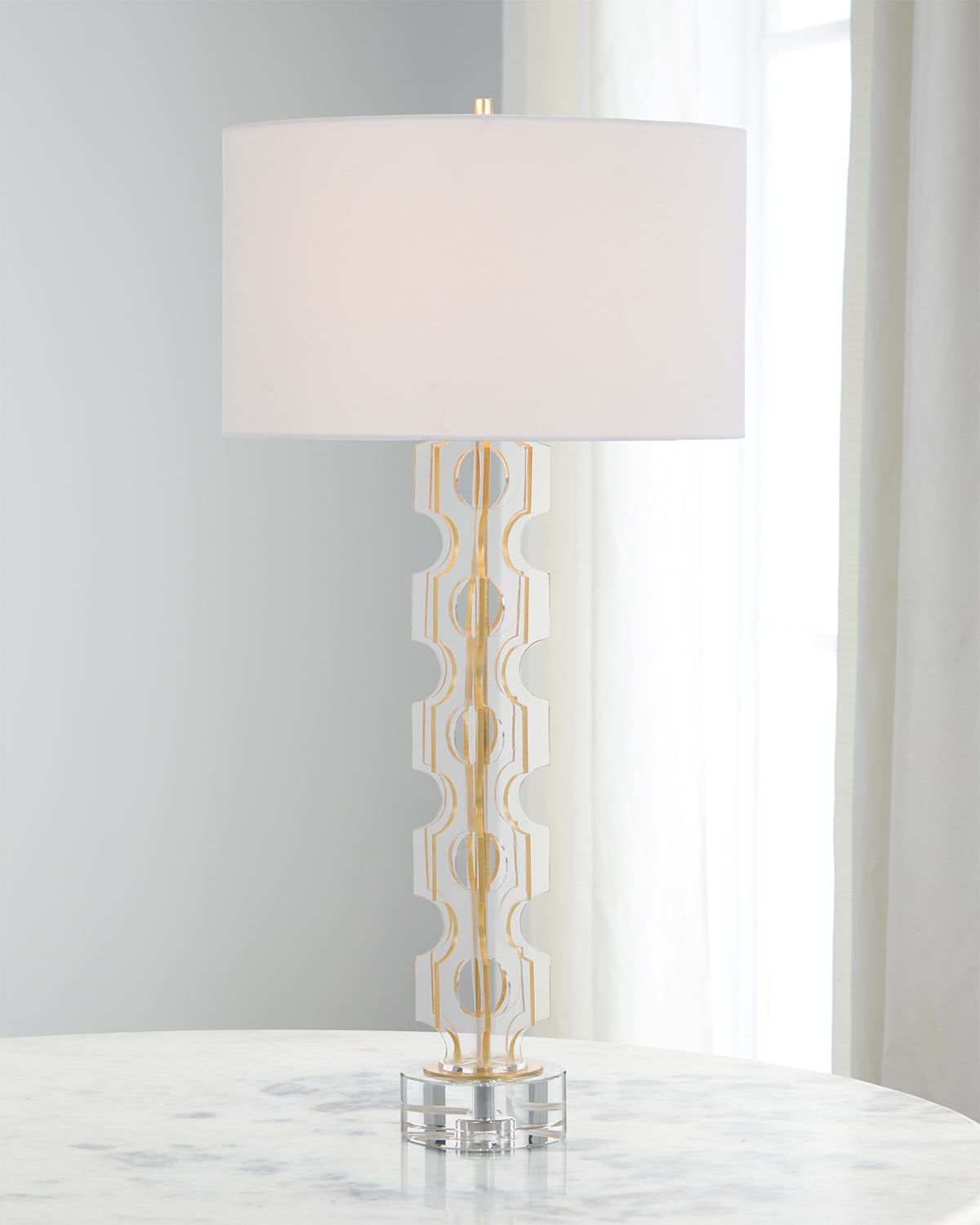 John-Richard Collection Floating Discs Table Lamp | Horchow