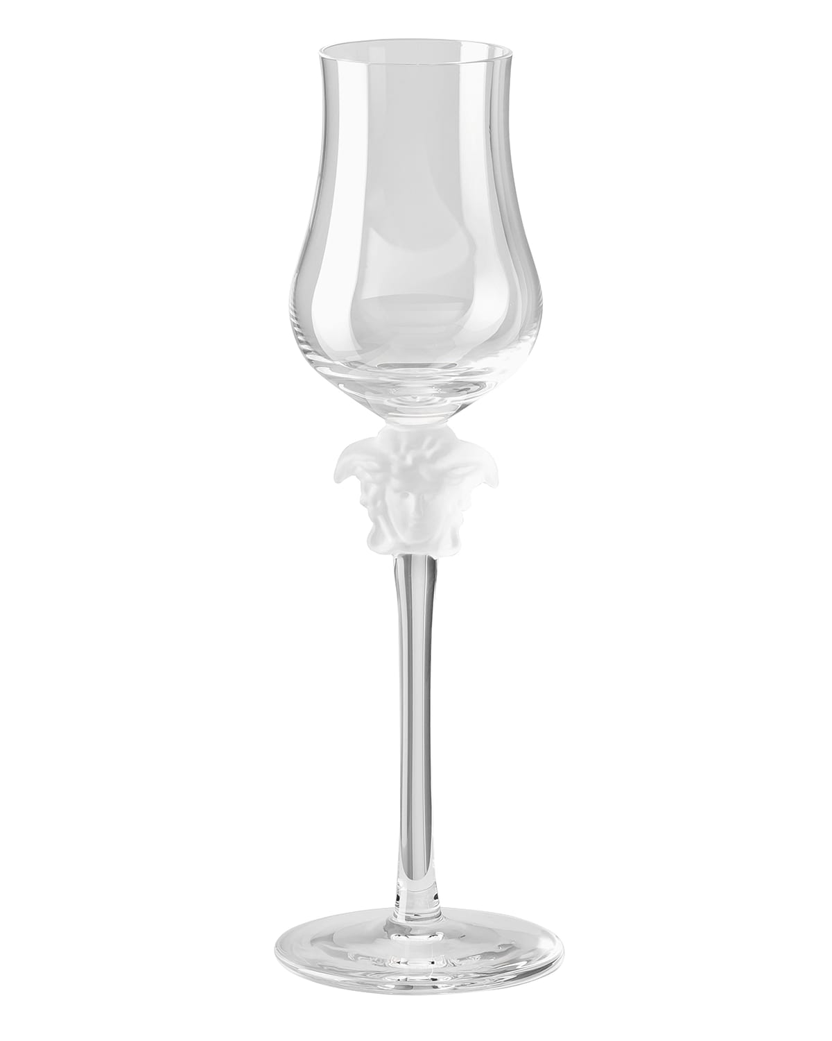 Versace Medusa Lumiere Burgundy Red Wine Glass | Horchow