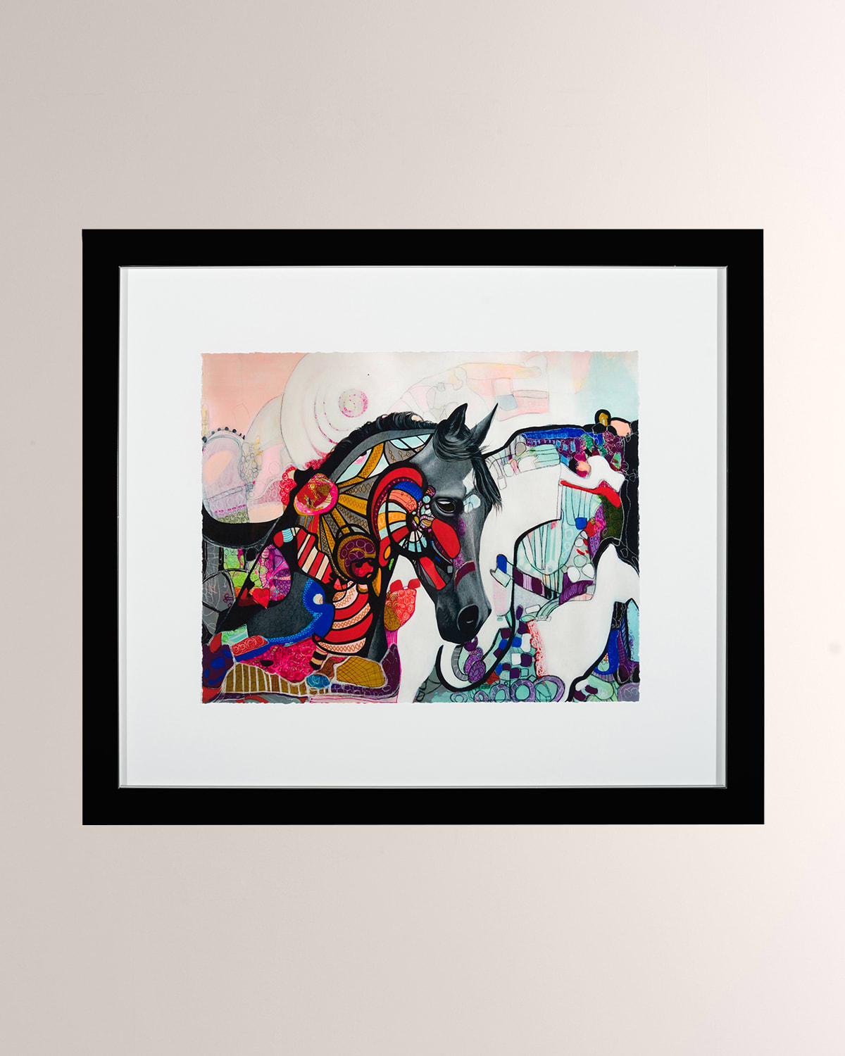 The Oliver Gal Artist Co. Emerald Tiger Pair Giclee Art Print