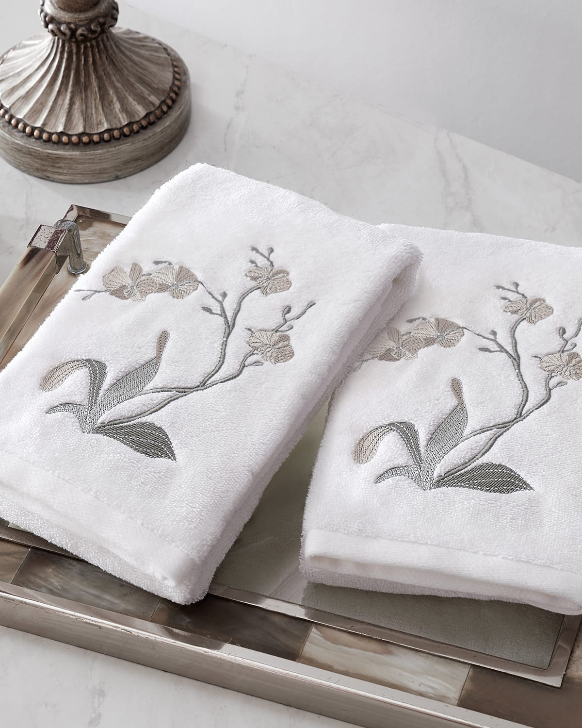 Heritage 6 Piece 100% Cotton Washcloth Towel Set Charisma Color