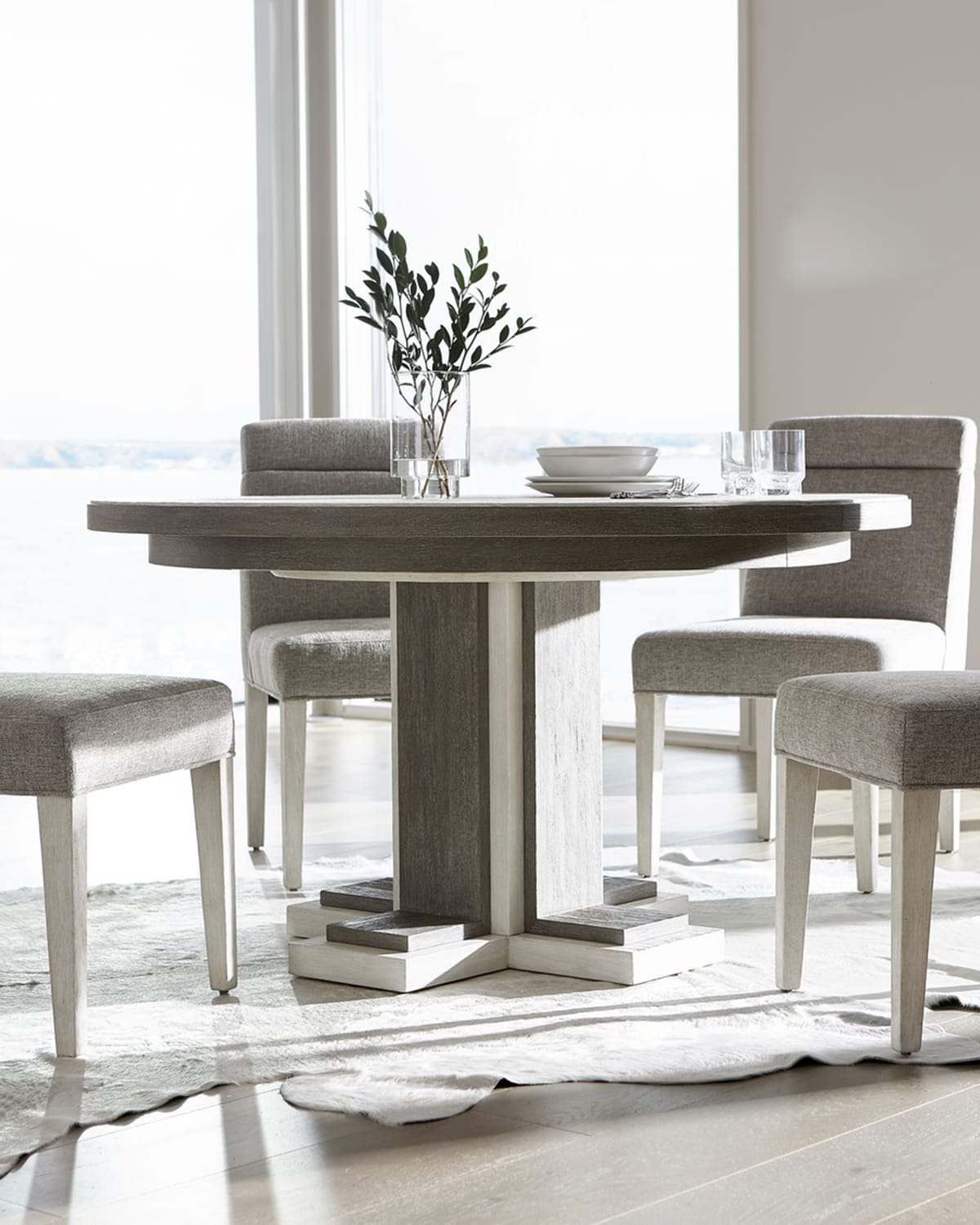 Bernhardt Silhouette Round Dining Table Horchow