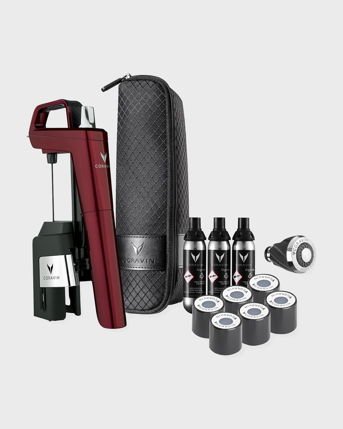 Coravin Six Wine Preservation System - Piano Black Model