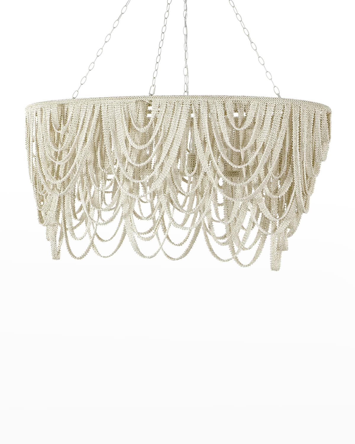 Palecek Andorra 21" Flush Mount Light, Natural Horchow