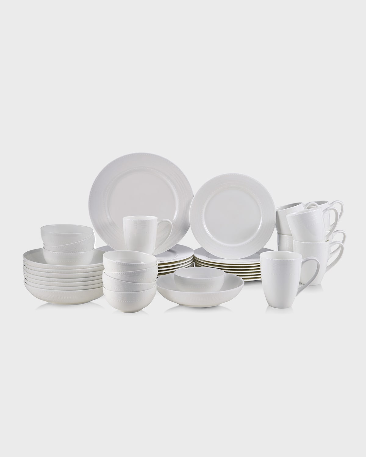 Mikasa 16 Piece Italian Countryside Fluted Dinnerware Set Horchow