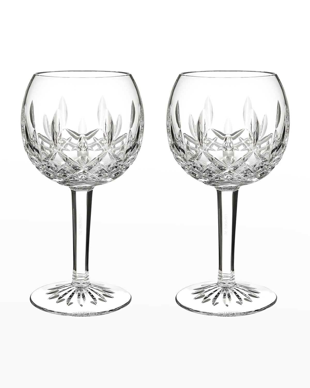 Waterford Crystal Irish Lace White Wine Glasses, Set of 2