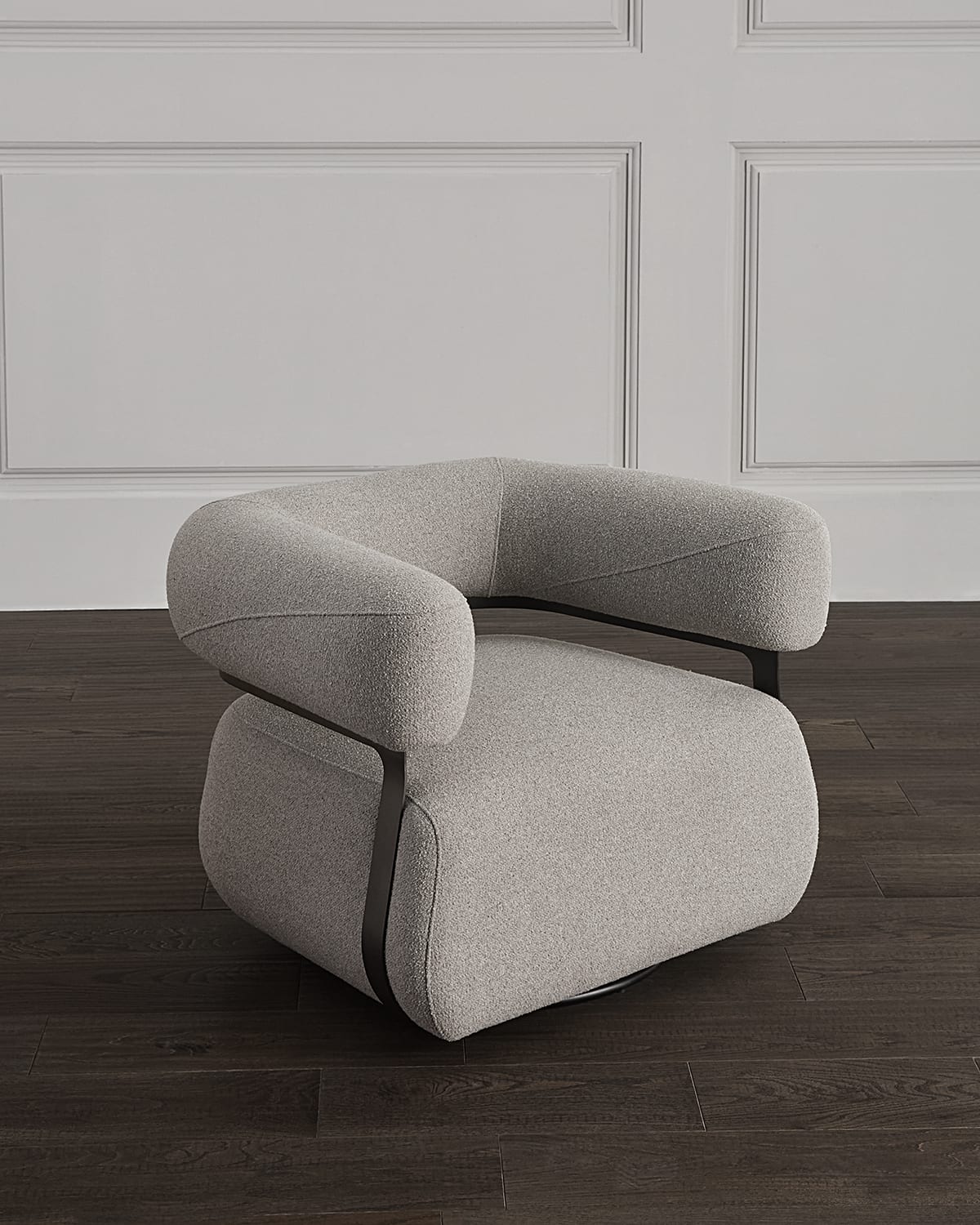 Massoud Jewel Swivel Chair Horchow
