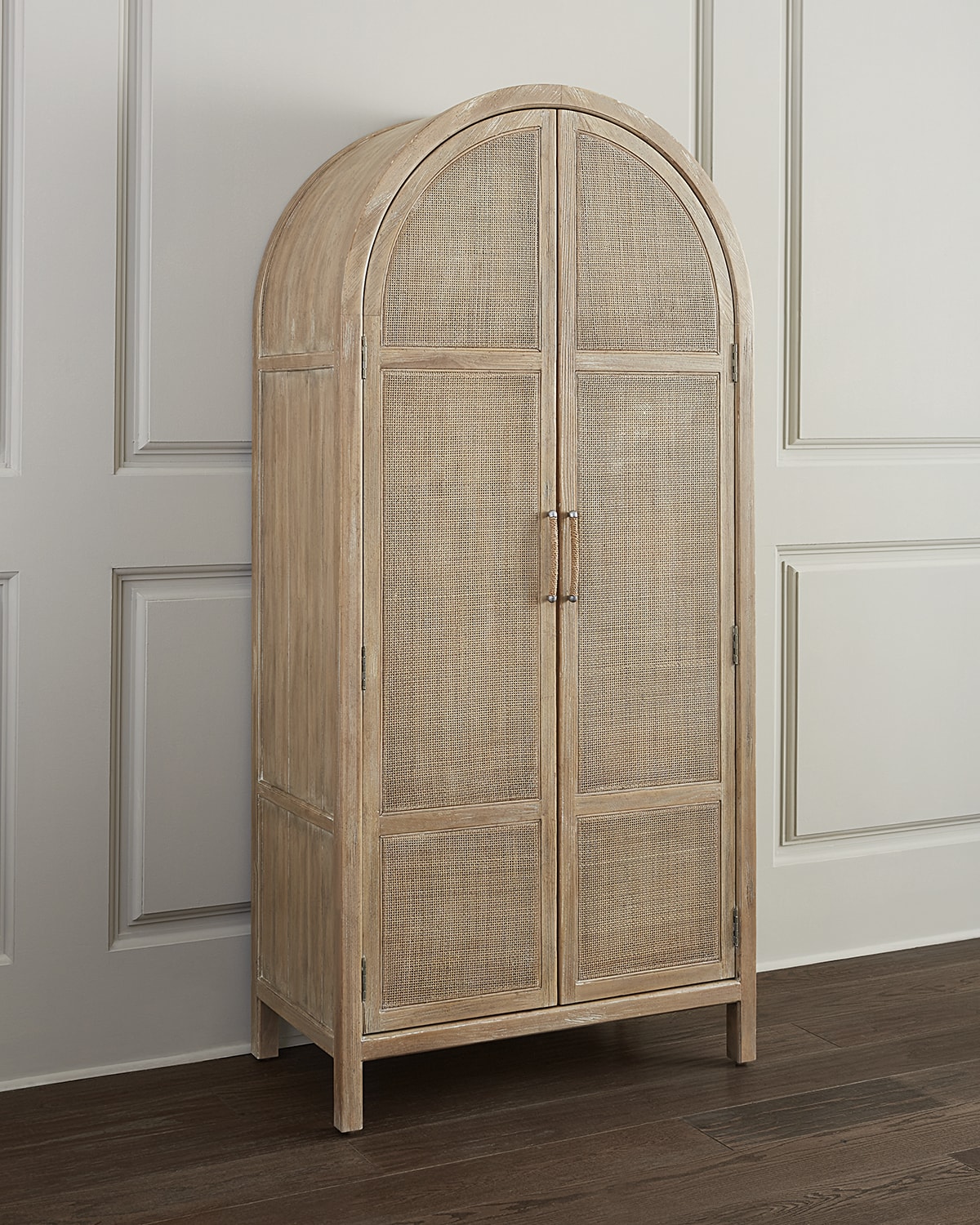 Royal Ford 4 Tier Rattan Storage Cabinet