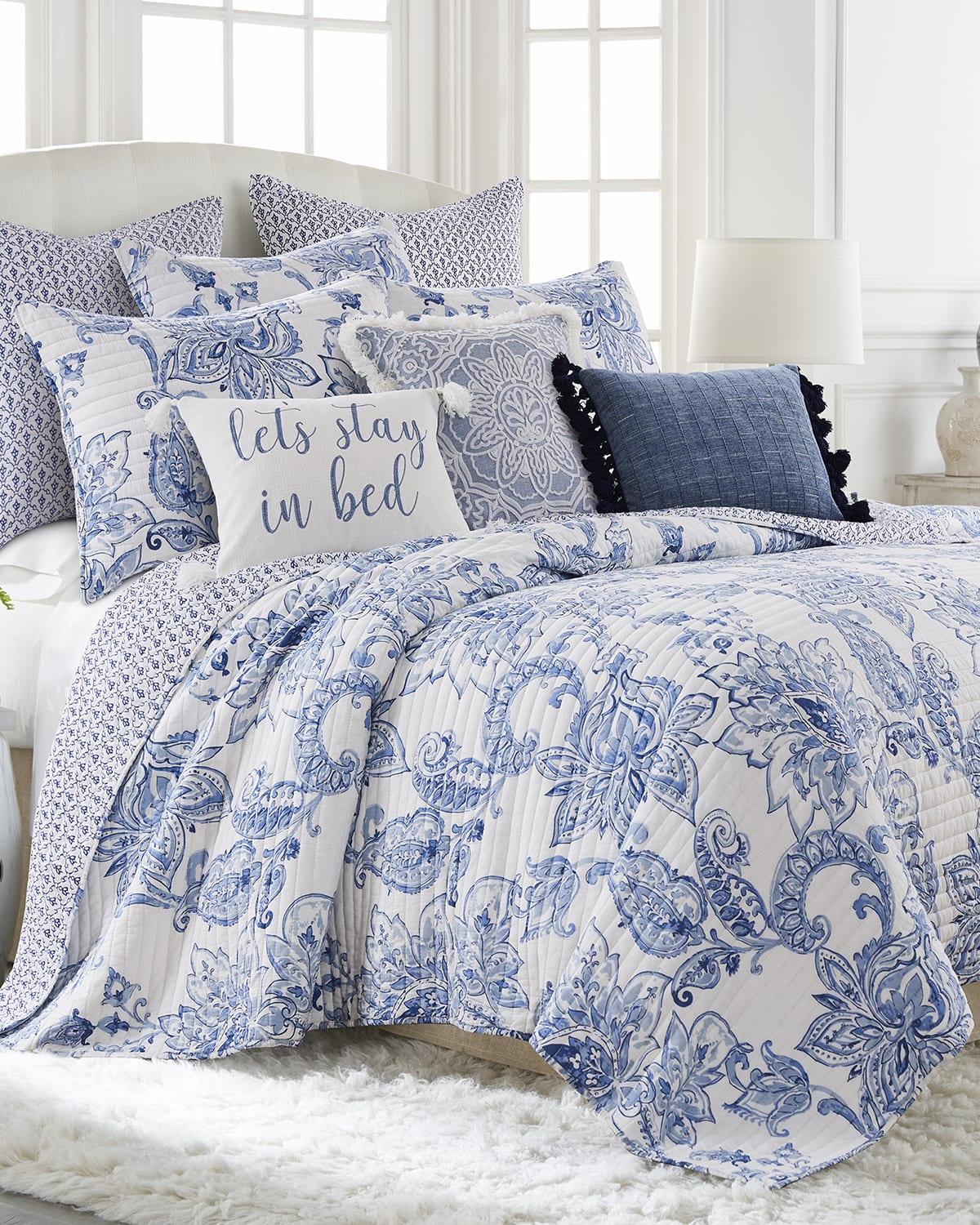 Levtex Lyon King Quilt Set Horchow