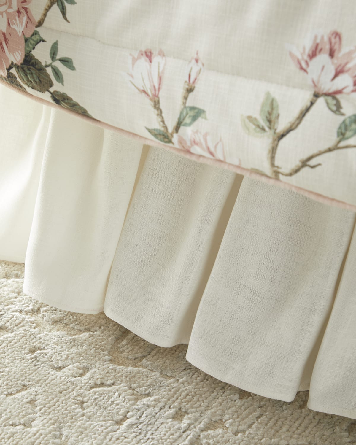 Linen Ruffle Bedding